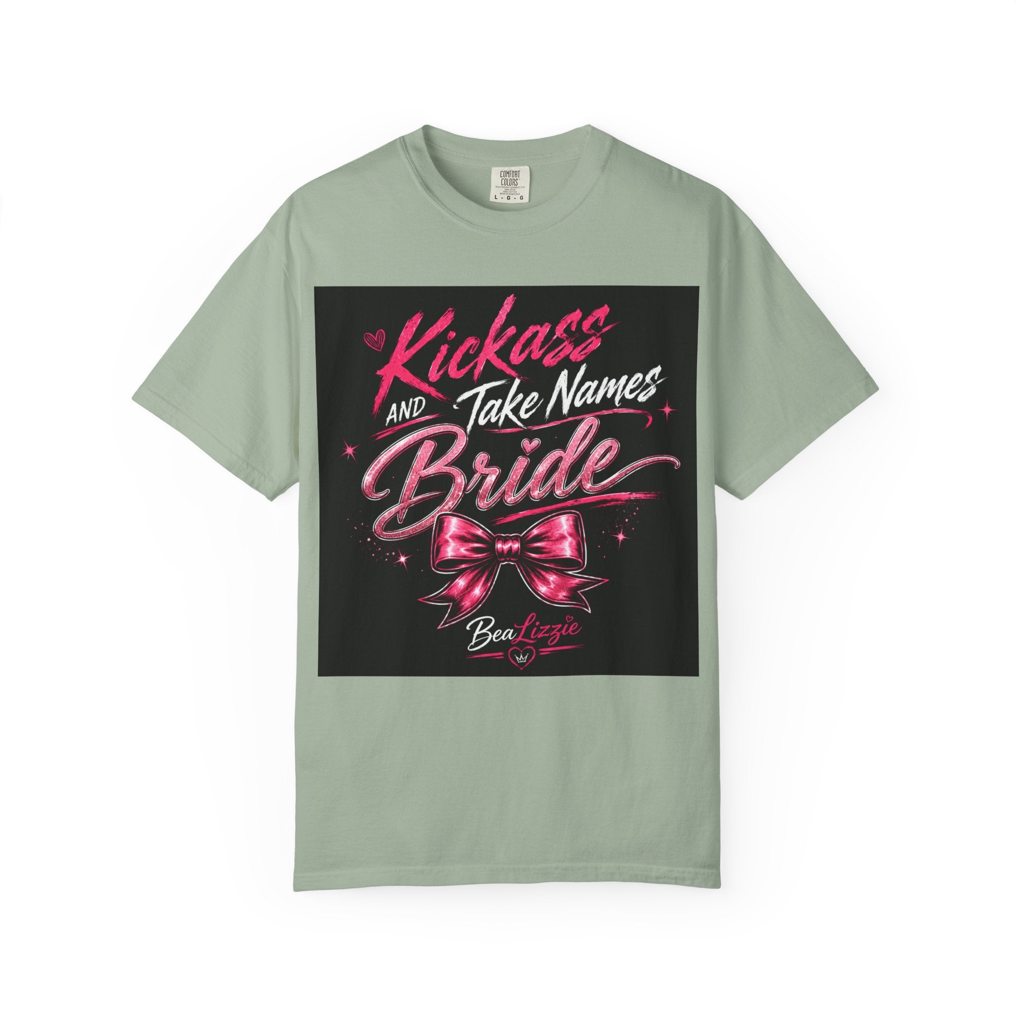 Bride 'Kick Ass and Take Names' Graphic Tee — Bachelorette Party Shirt