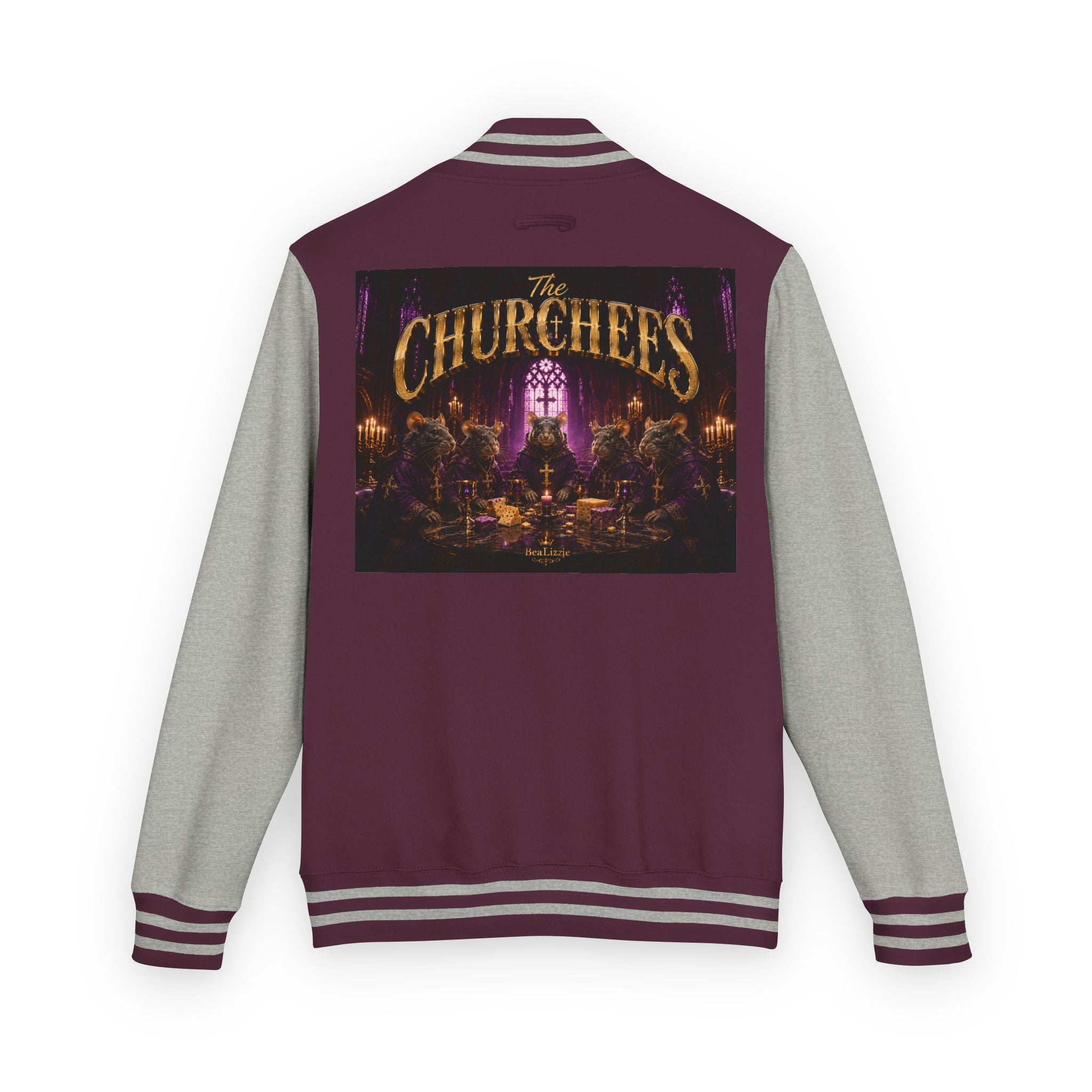 Letterman Jacket — The Churchchefs Band Logo Varsity Jacket