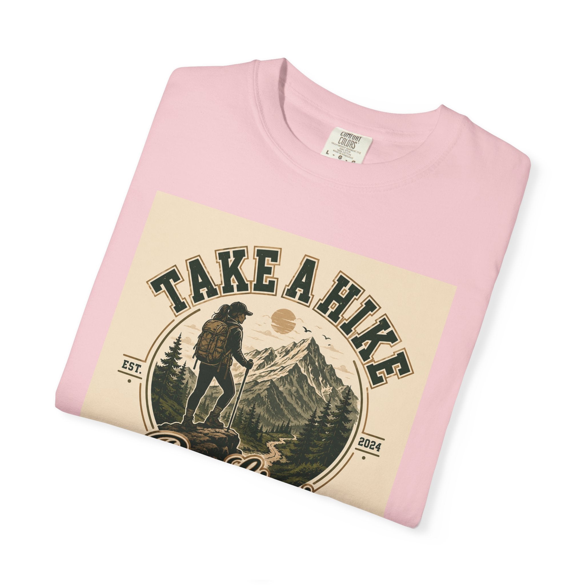 Take A Hike Graphic T-Shirt — Vintage Mountain Hiking Tee