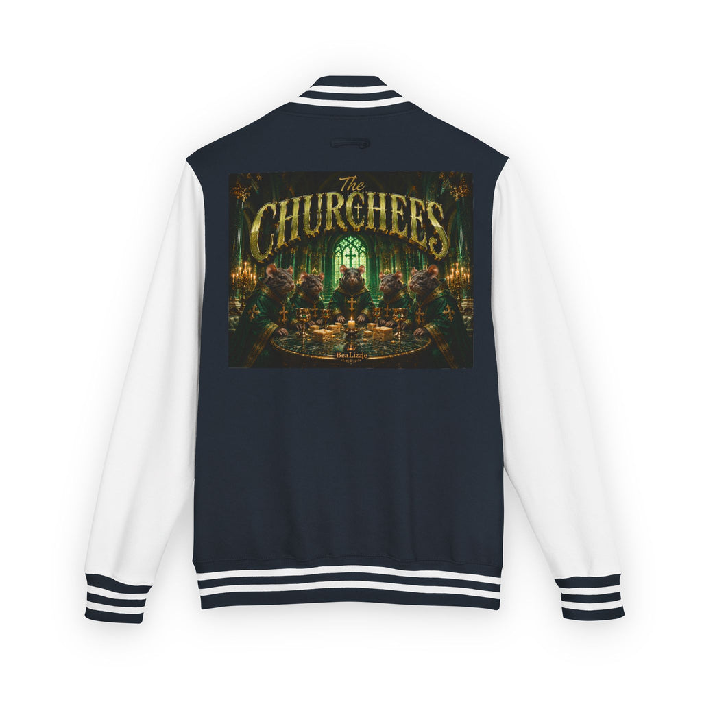 Letterman Jacket — The Churchers Band Logo Varsity Jacket