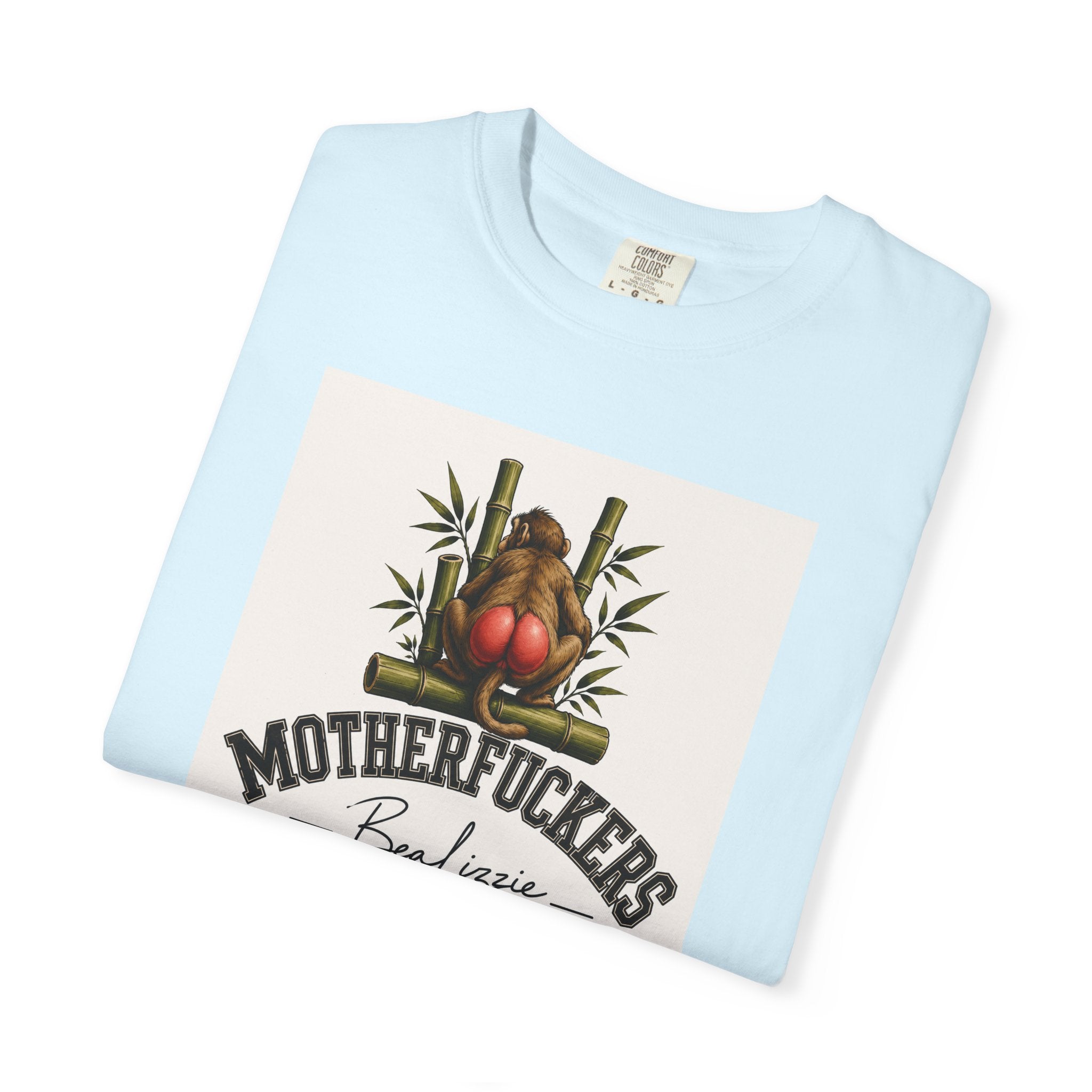 Motherfuckers Buddha Graphic T-Shirt — Retro Buddha & Bamboo Illustration Tee