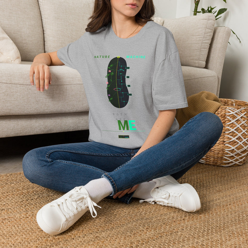 Nature Machine T-Shirt — Eco Tech Graphic Tee