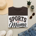 Sports Mama T‑Shirt — Cute Athletic Mom Tee with Heart & Ball Design