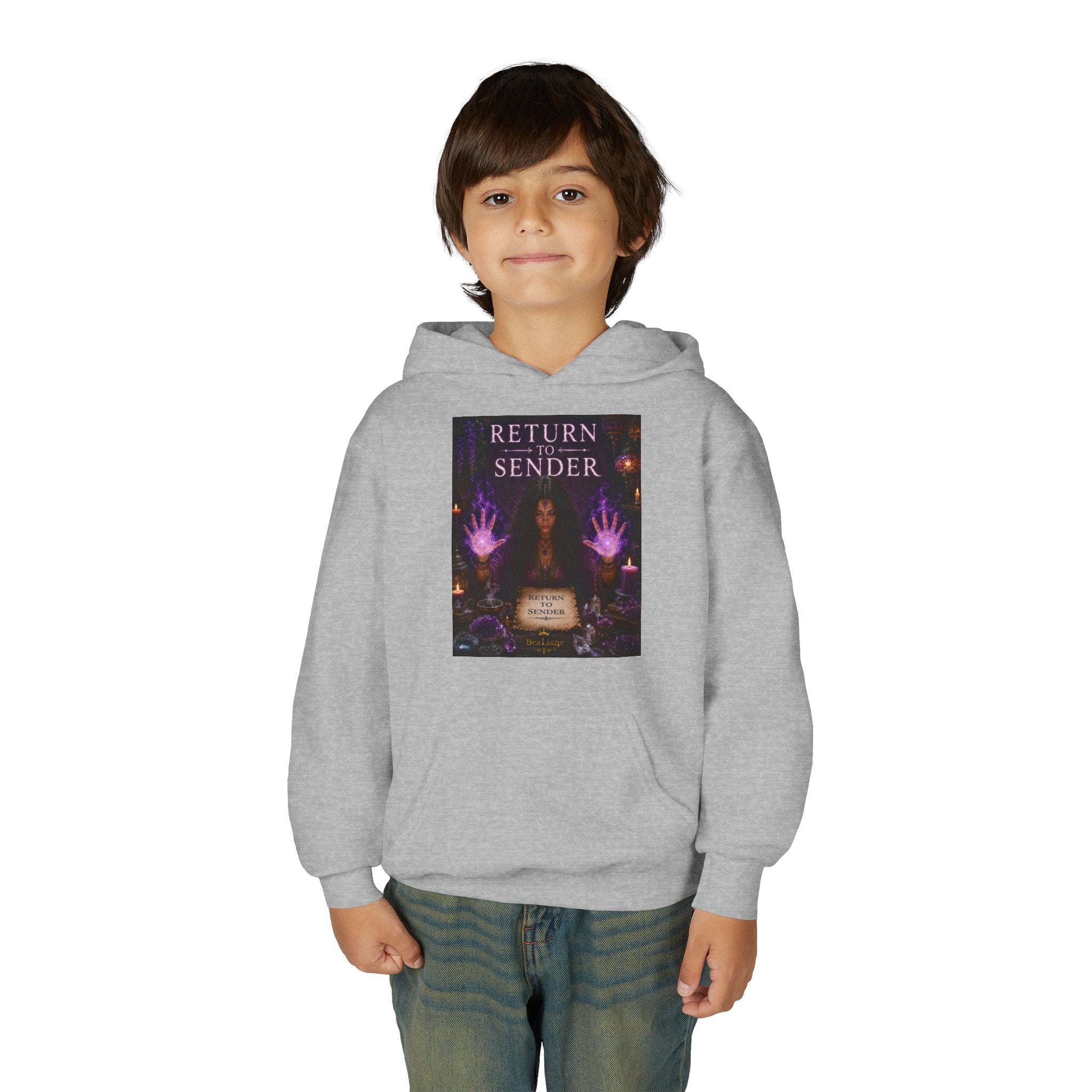 Sweat à capuche enfant « Retour à l'expéditeur »