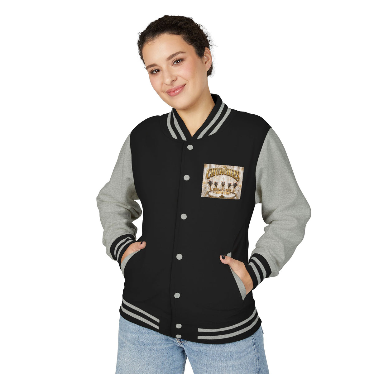 Churchfies Letterman Jacket