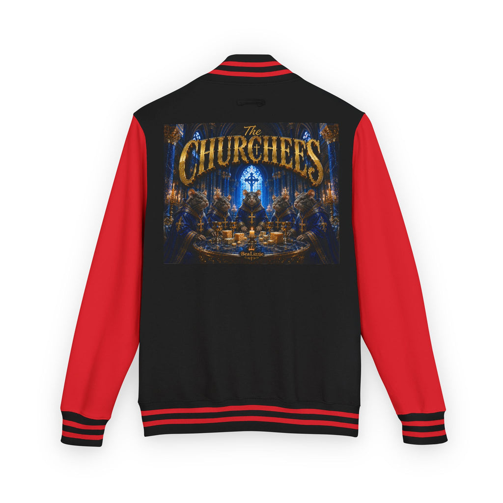 The Churchees Logo Letterman Jacket — Retro Band Varsity Jacket