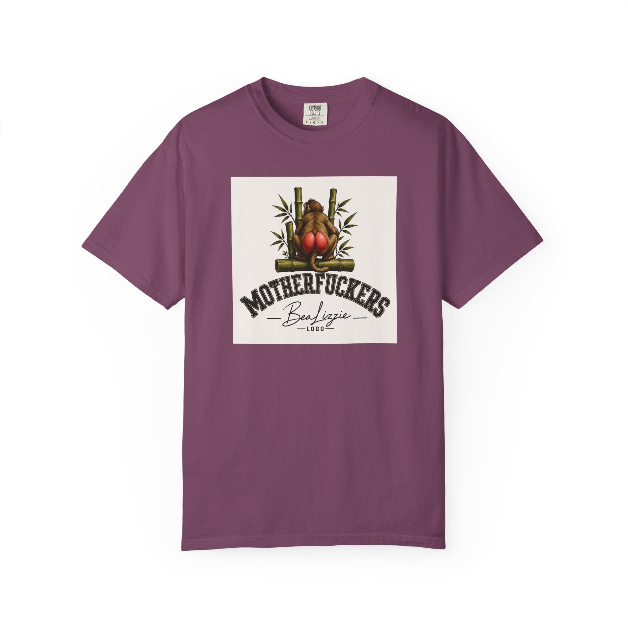 Motherfuckers Buddha Graphic T-Shirt — Retro Buddha & Bamboo Illustration Tee