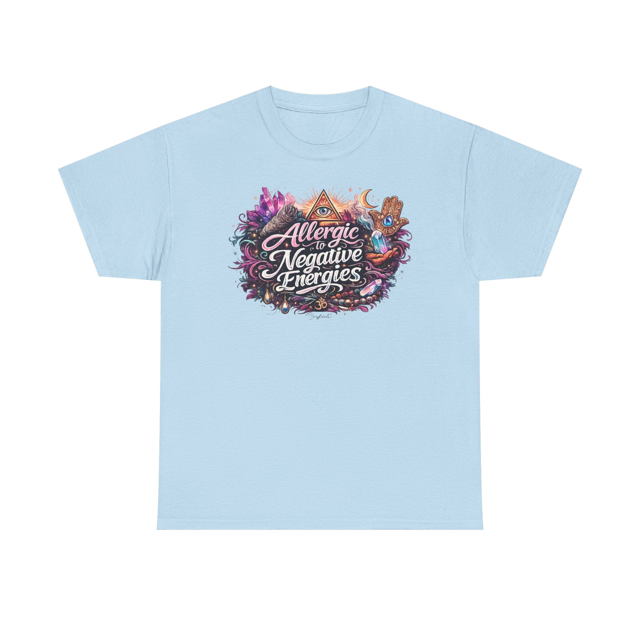 Allergic to Negative Energies T-Shirt — Positive Vibes Graphic Tee