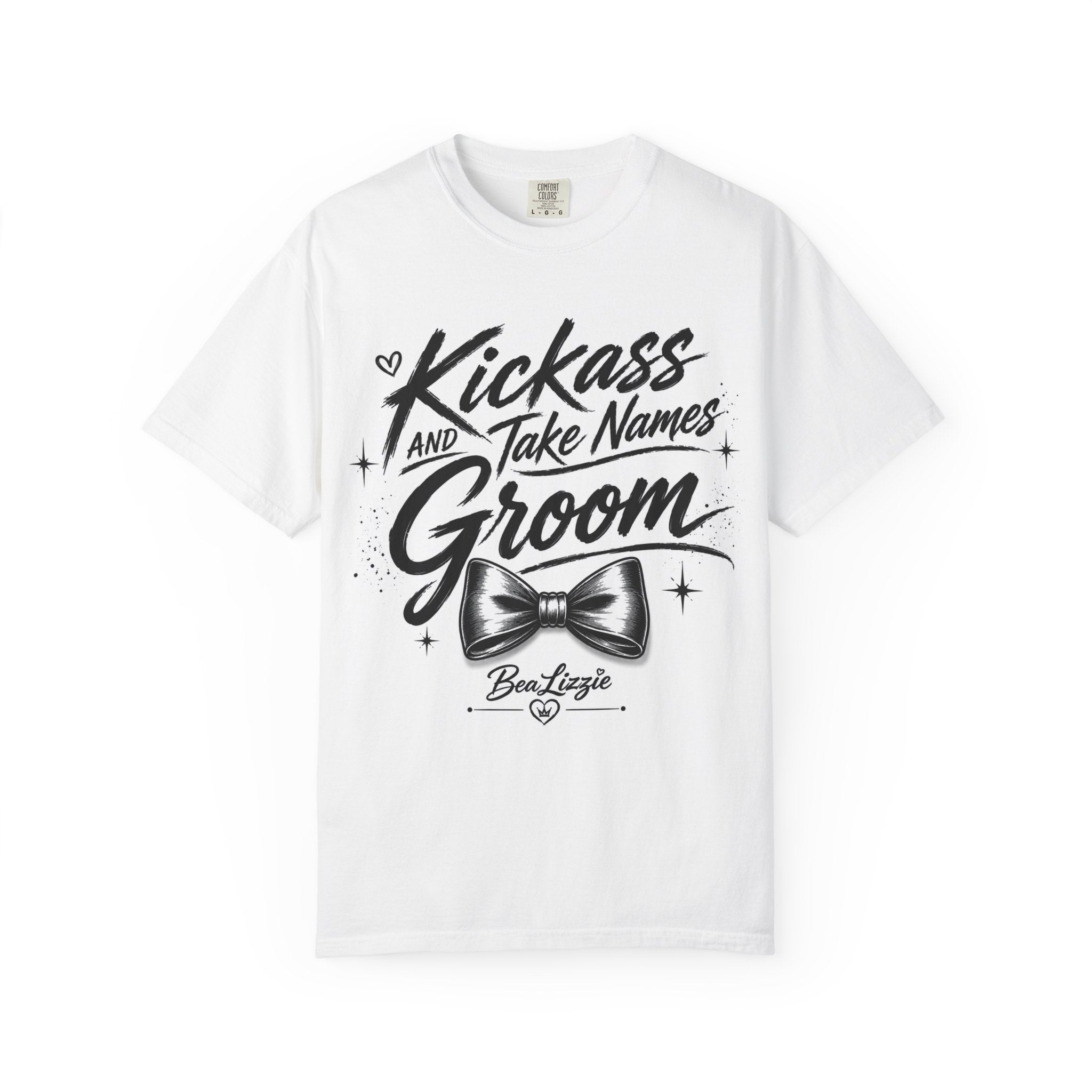 Groom 'Kickass and Take Names' Graphic T-Shirt