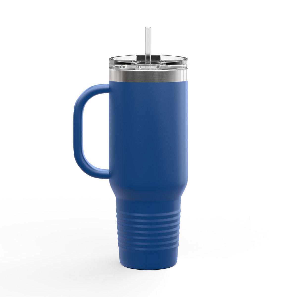 40oz Insulated Travel Mug — Mystical Symbols Floral Hamsa Stainless Steel Tumbler
