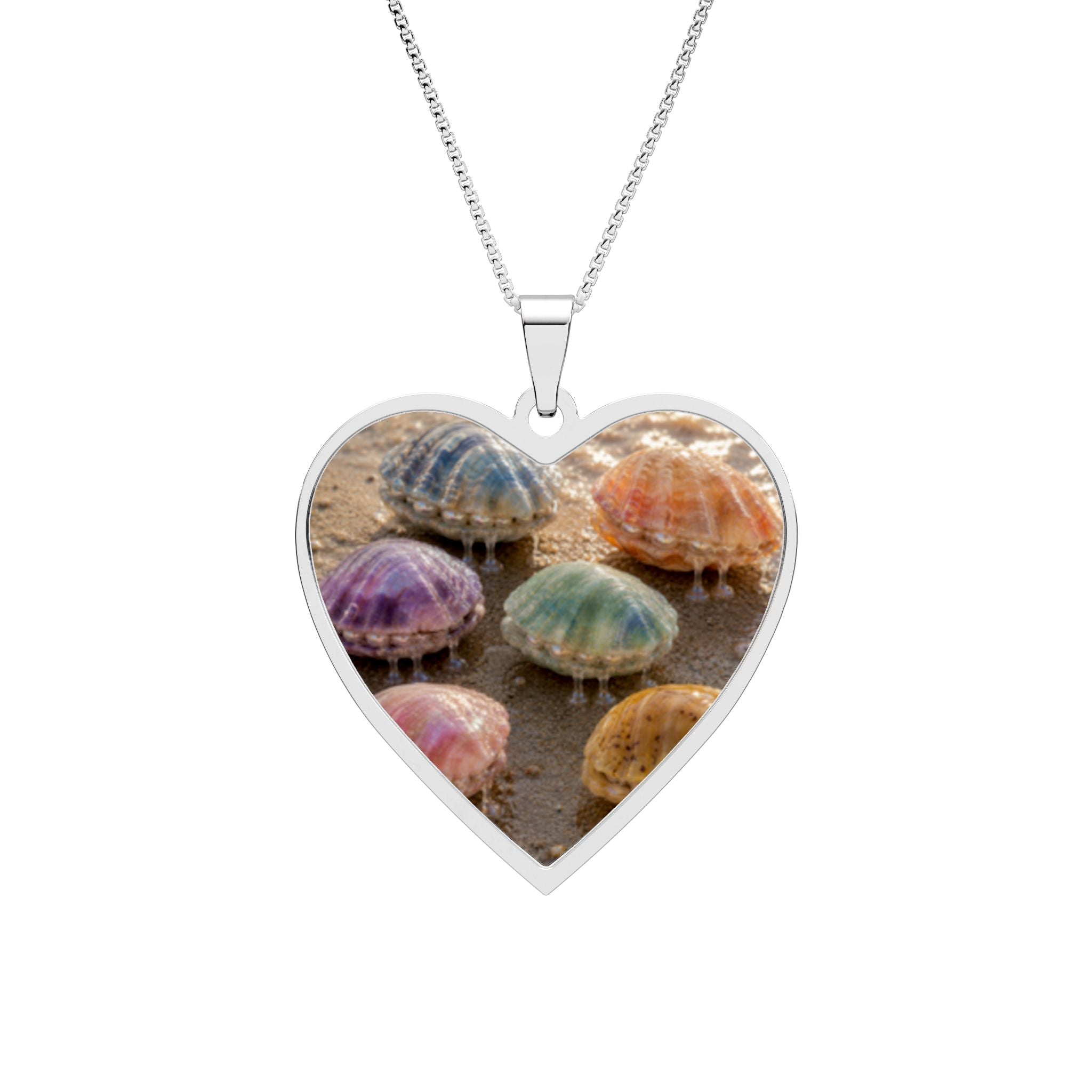 Heart Frame Photo Pendant