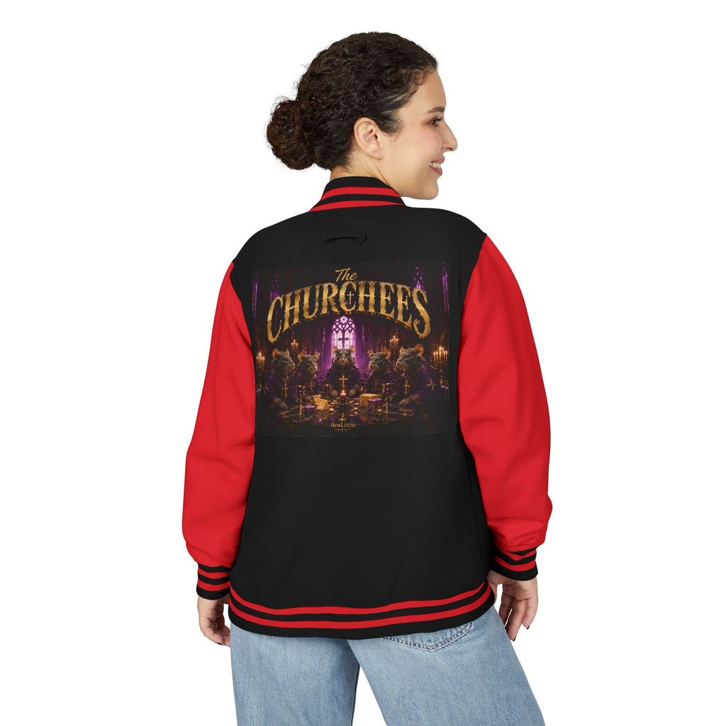 Letterman Jacket — The Churchchefs Band Logo Varsity Jacket