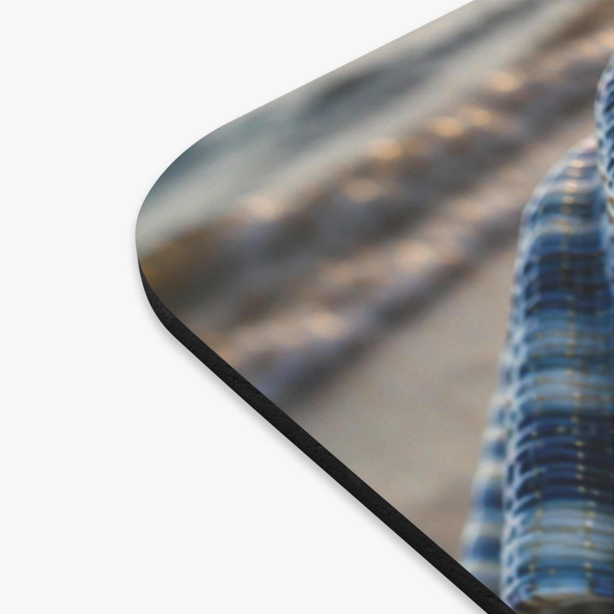 Ocean Pearl Seashell Mouse Pad — Coastal Desk Mat with Pearl & Shell Artwork