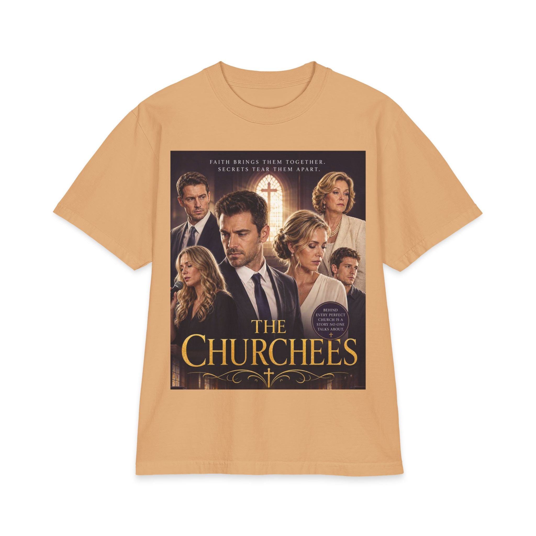 The Churchees Poster T-Shirt — Faith Drama Tee