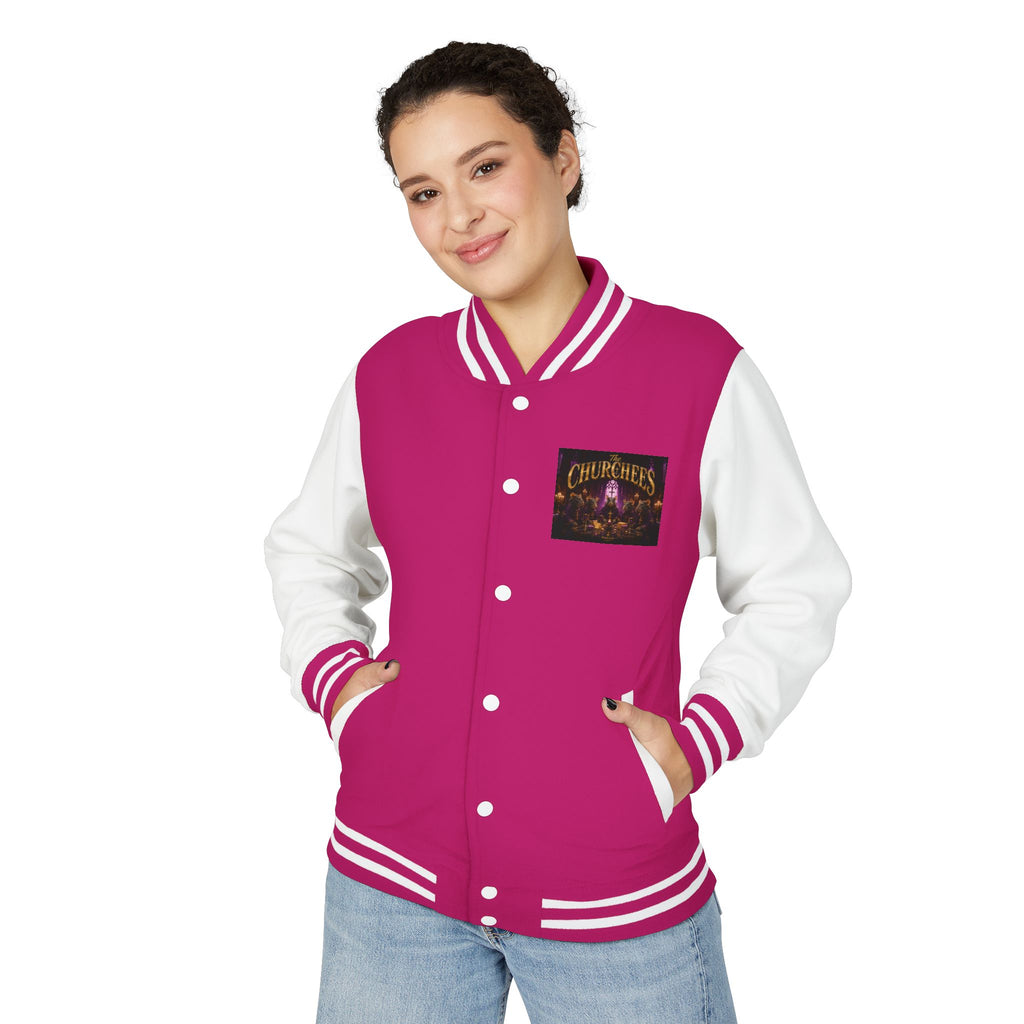 Letterman Jacket — The Churchchefs Band Logo Varsity Jacket