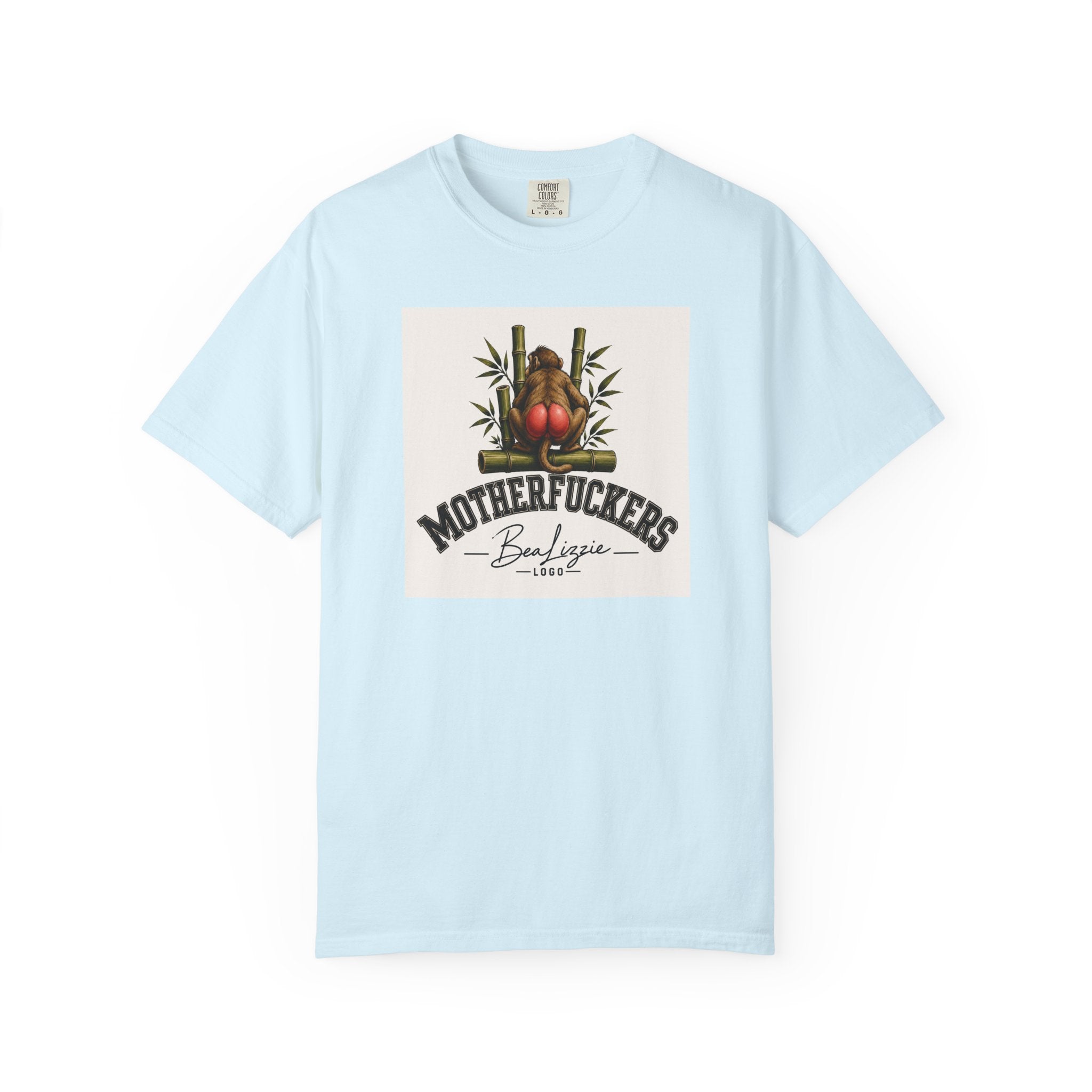 Motherfuckers Buddha Graphic T-Shirt — Retro Buddha & Bamboo Illustration Tee
