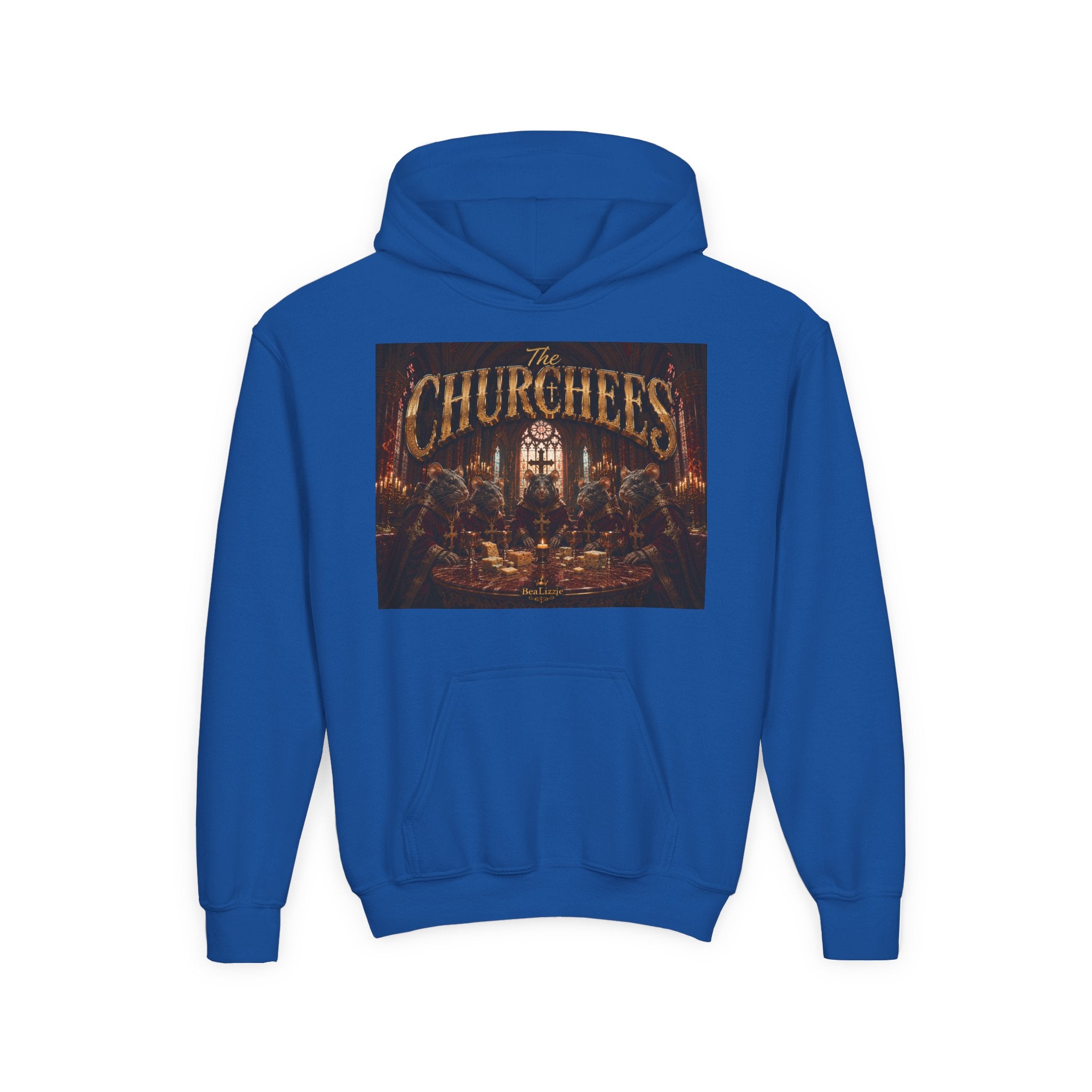 Sweat à capuche enfant — Motif « The Churches »