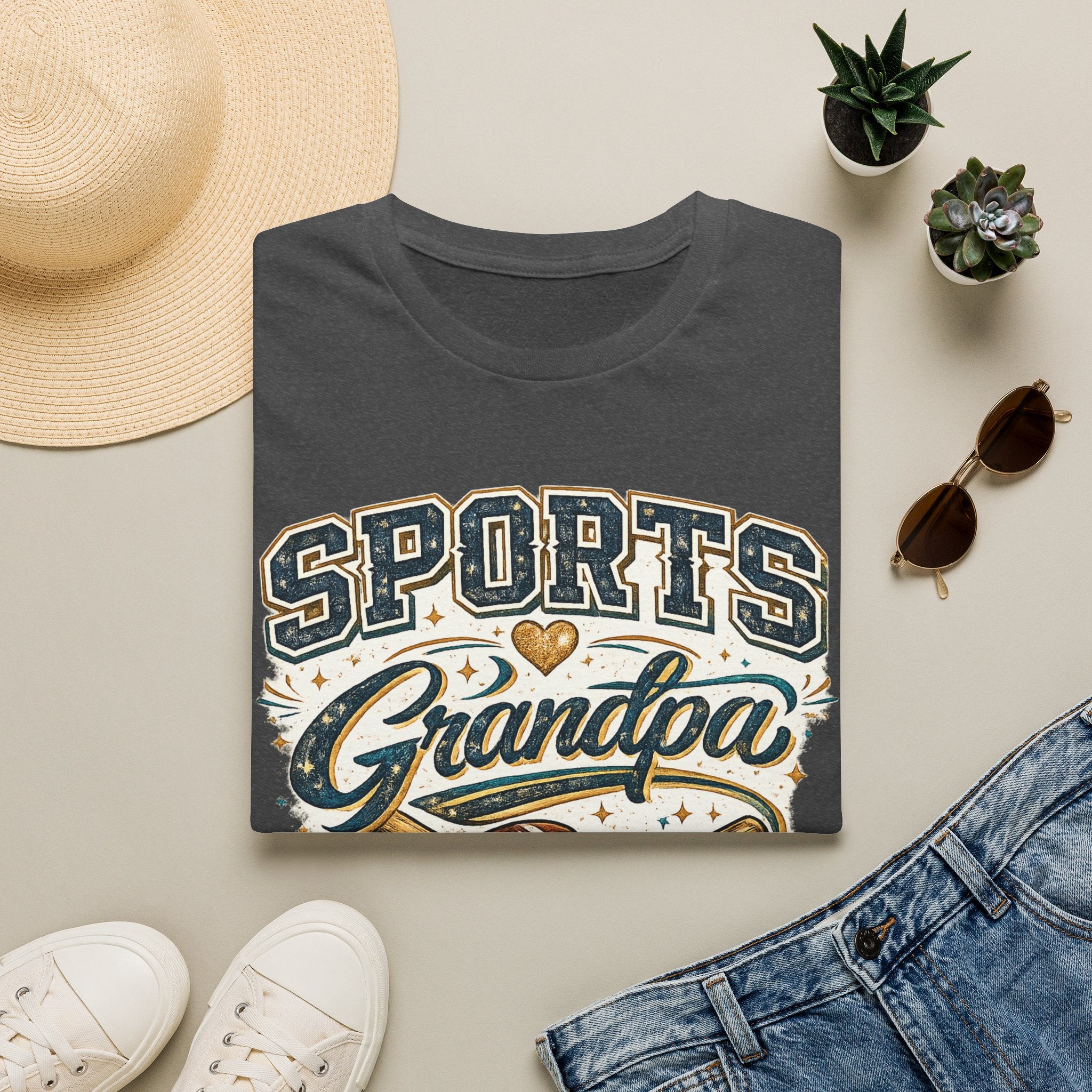 Sports Grandpa T-Shirt — Vintage Athletic Grandpa Gift
