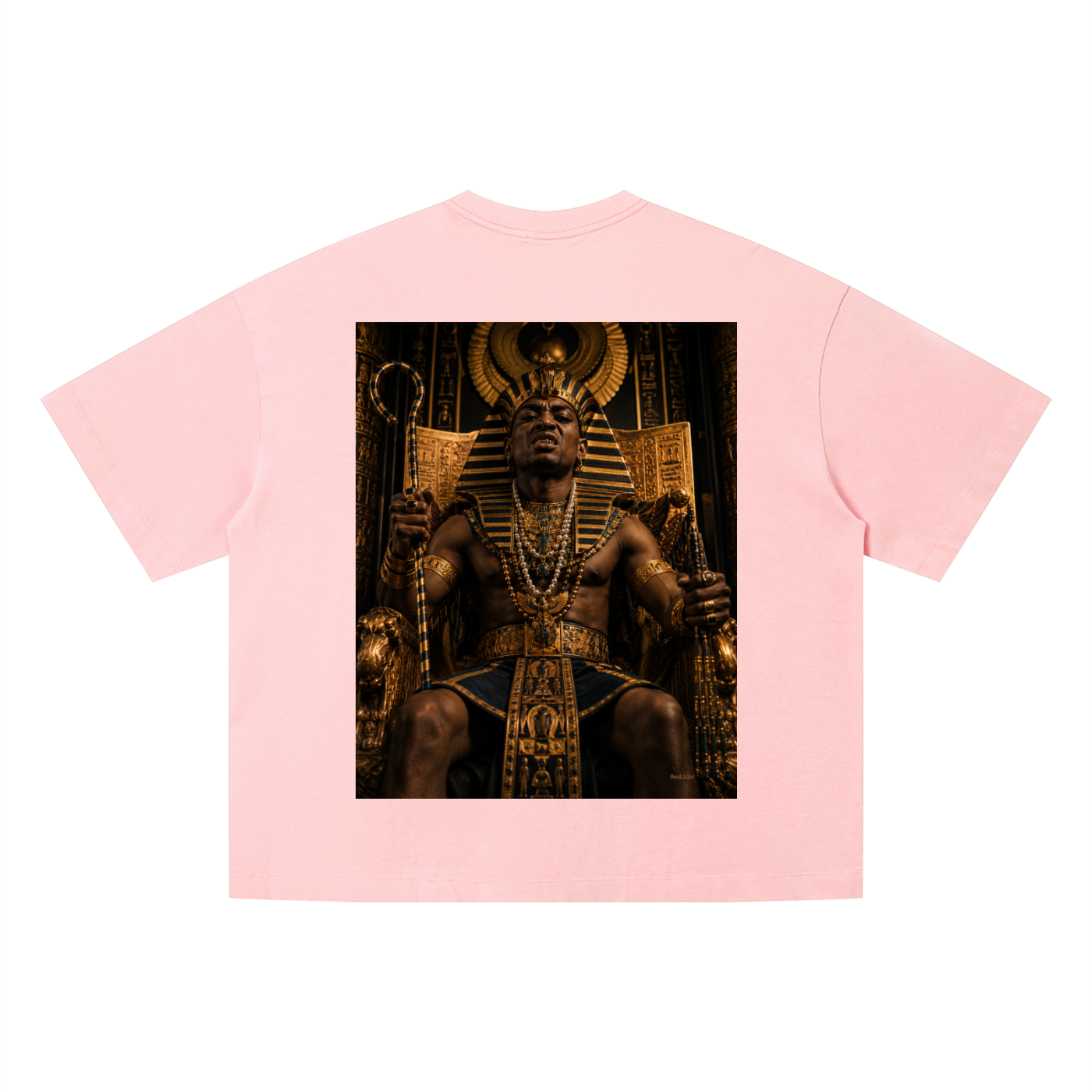 T-shirt unisexe ample délavé vintage