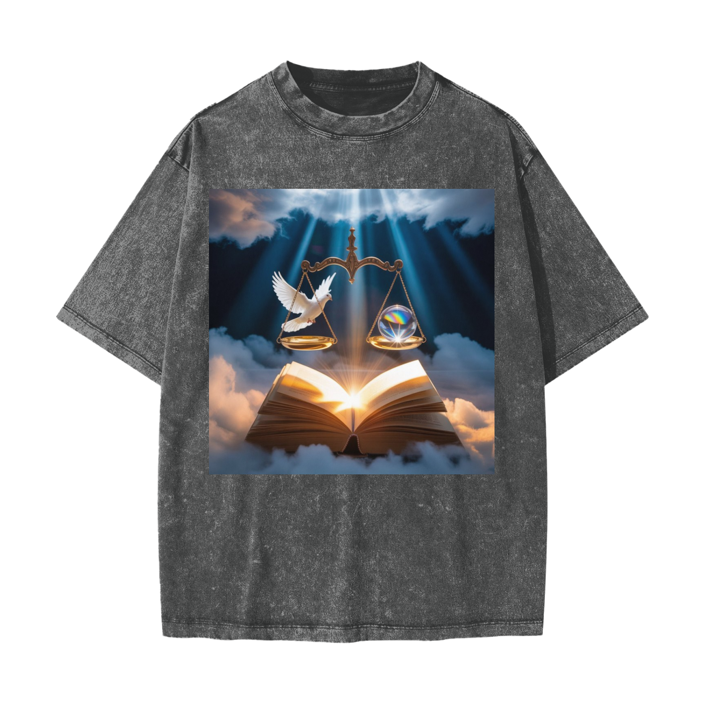 Heavyweight Snow Washed T-Shirt