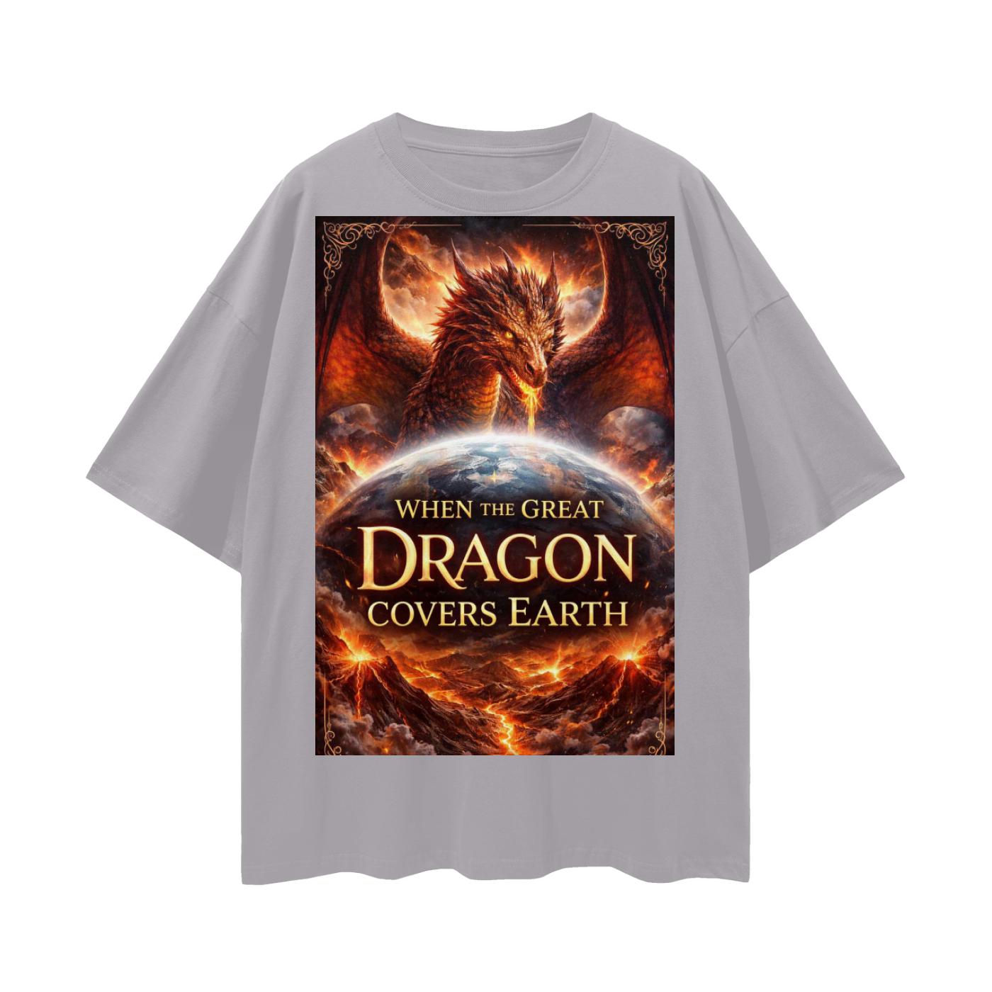 Streetwear Loose Drop Shoulder T-Shirt