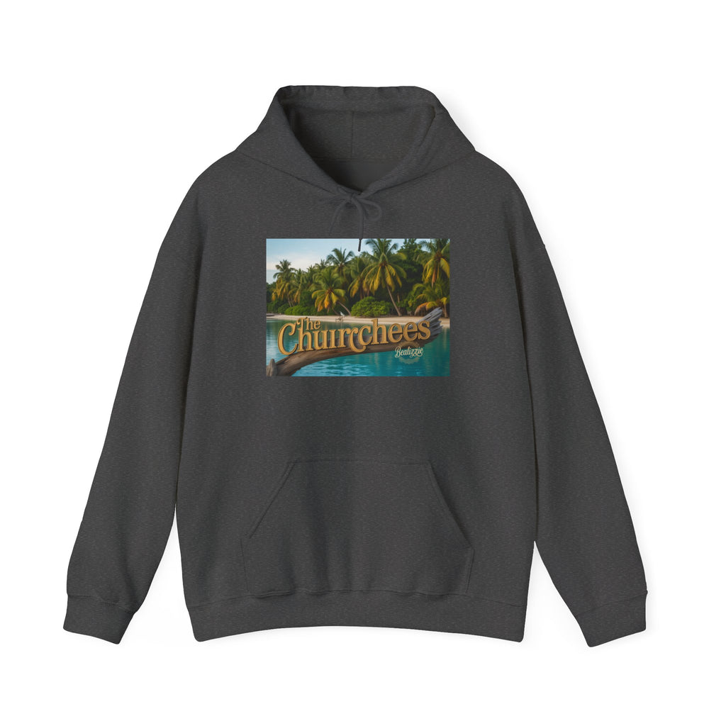Sweat à capuche Churrchees Tropical Palm — Sweat-shirt rétro motif plage