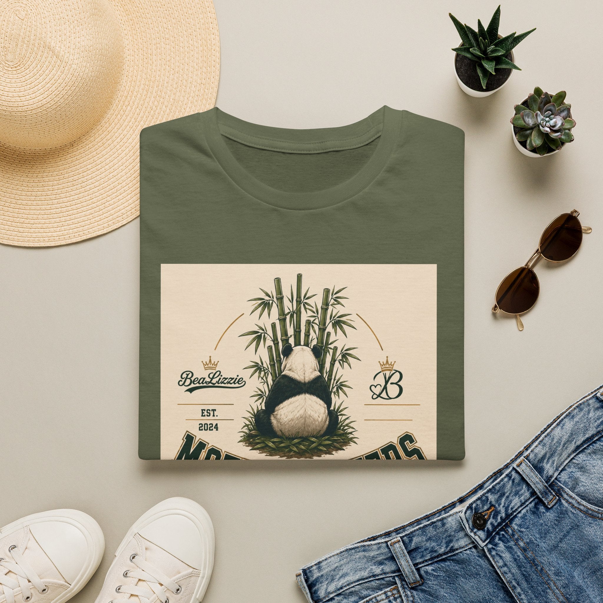 Panda Bamboo 'Motherfuckers' Graphic T-Shirt