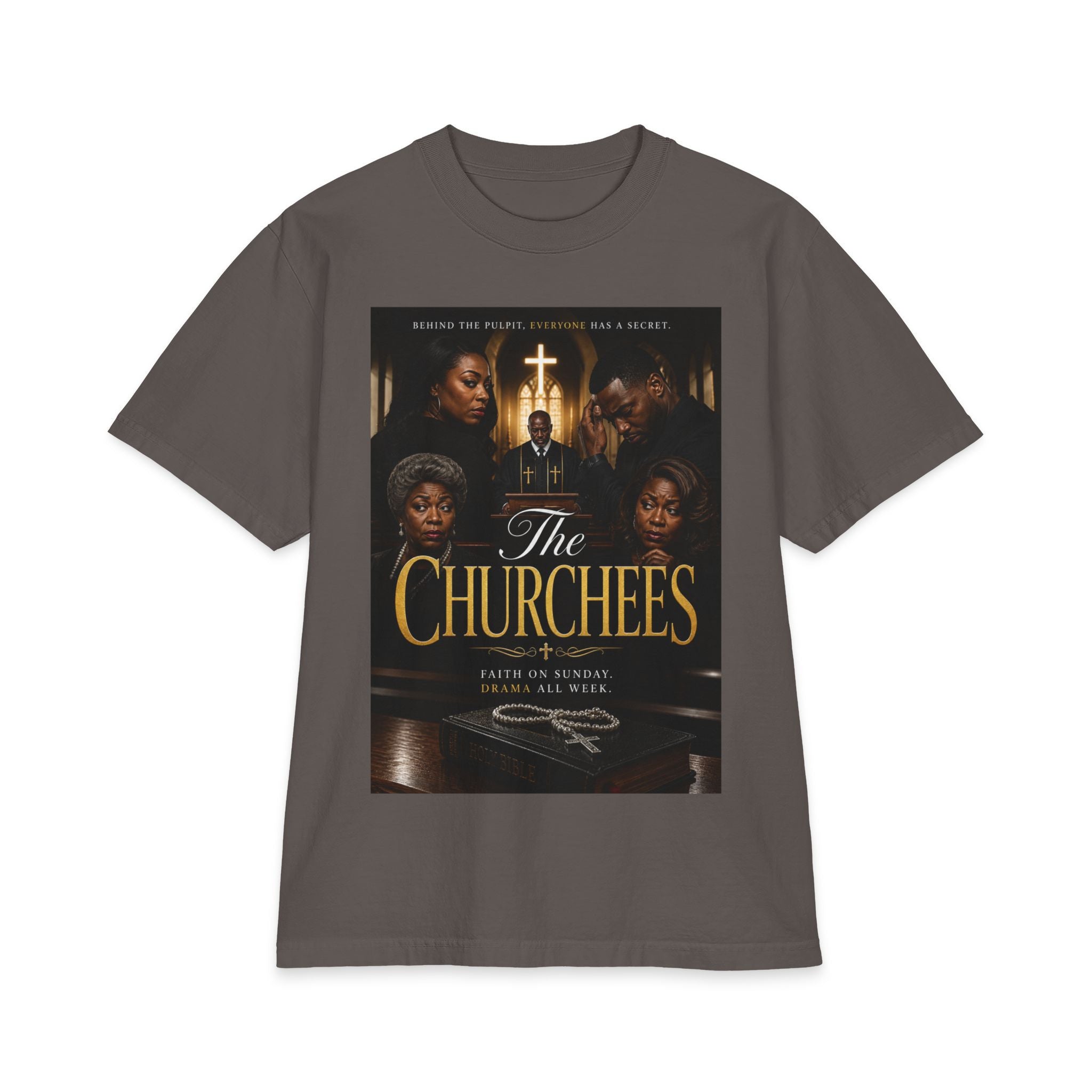 The Churchees Graphic T-Shirt — Vintage Gospel Poster Tee