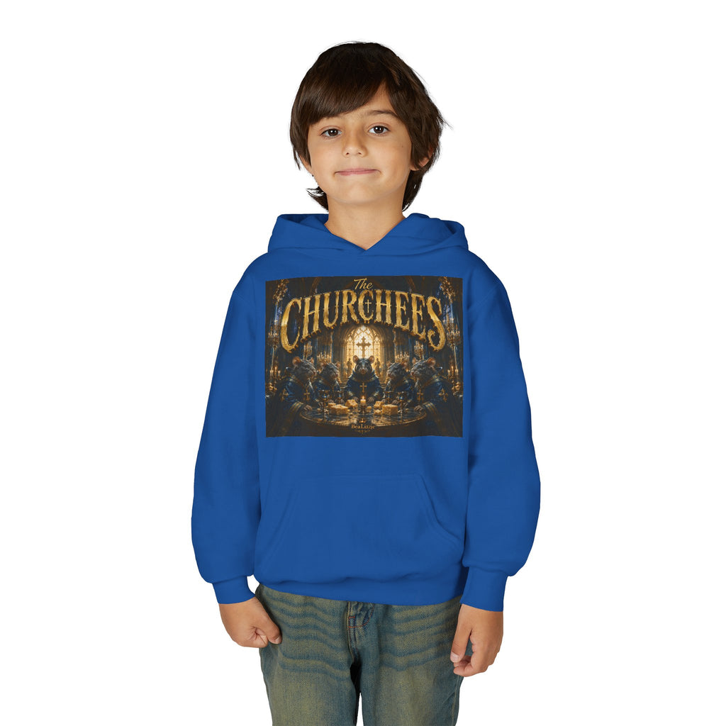 Sweat à capuche enfant – Sweat-shirt à motif « CHURCHEES »