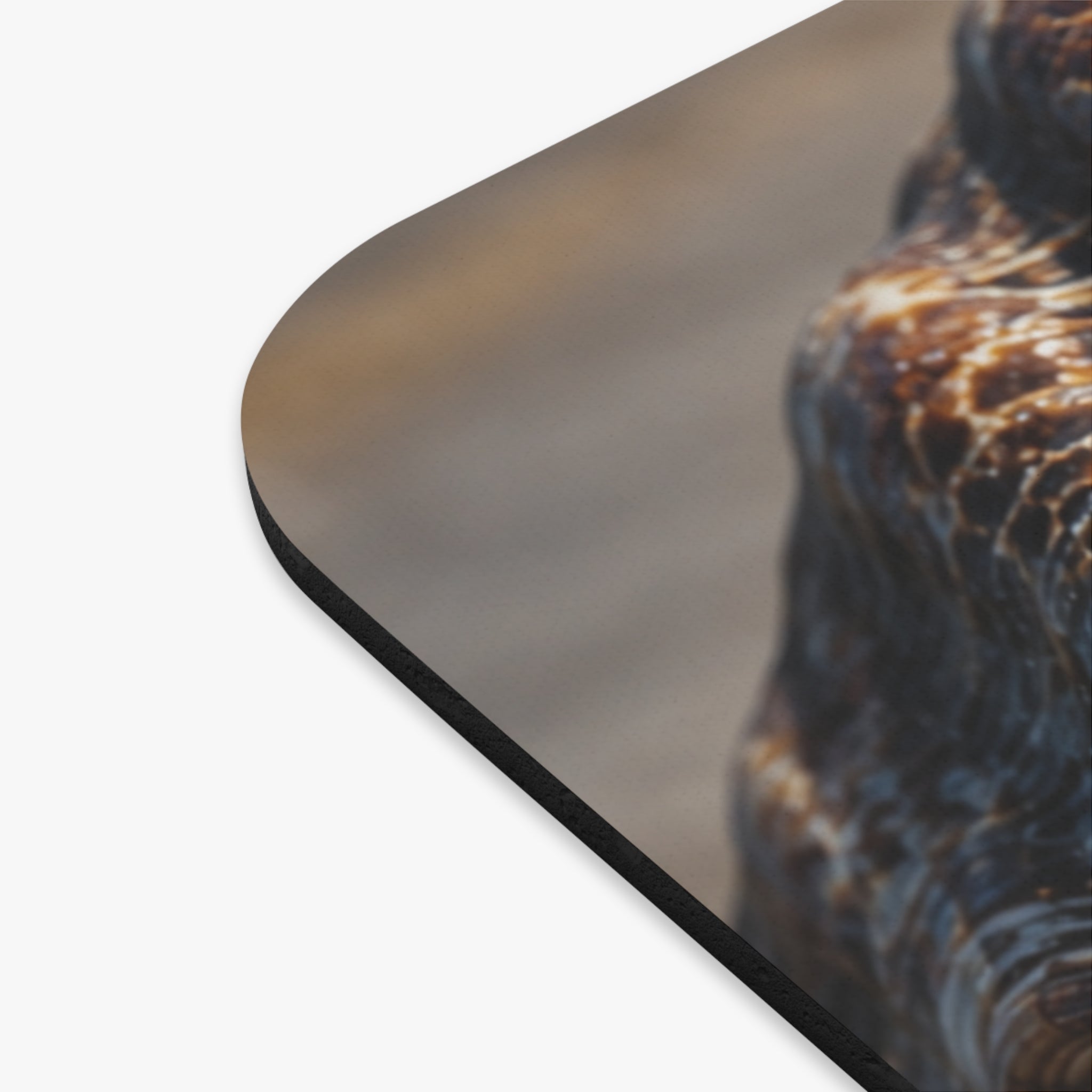 Seashell Pearl Mouse Pad — Coastal Desk Mat