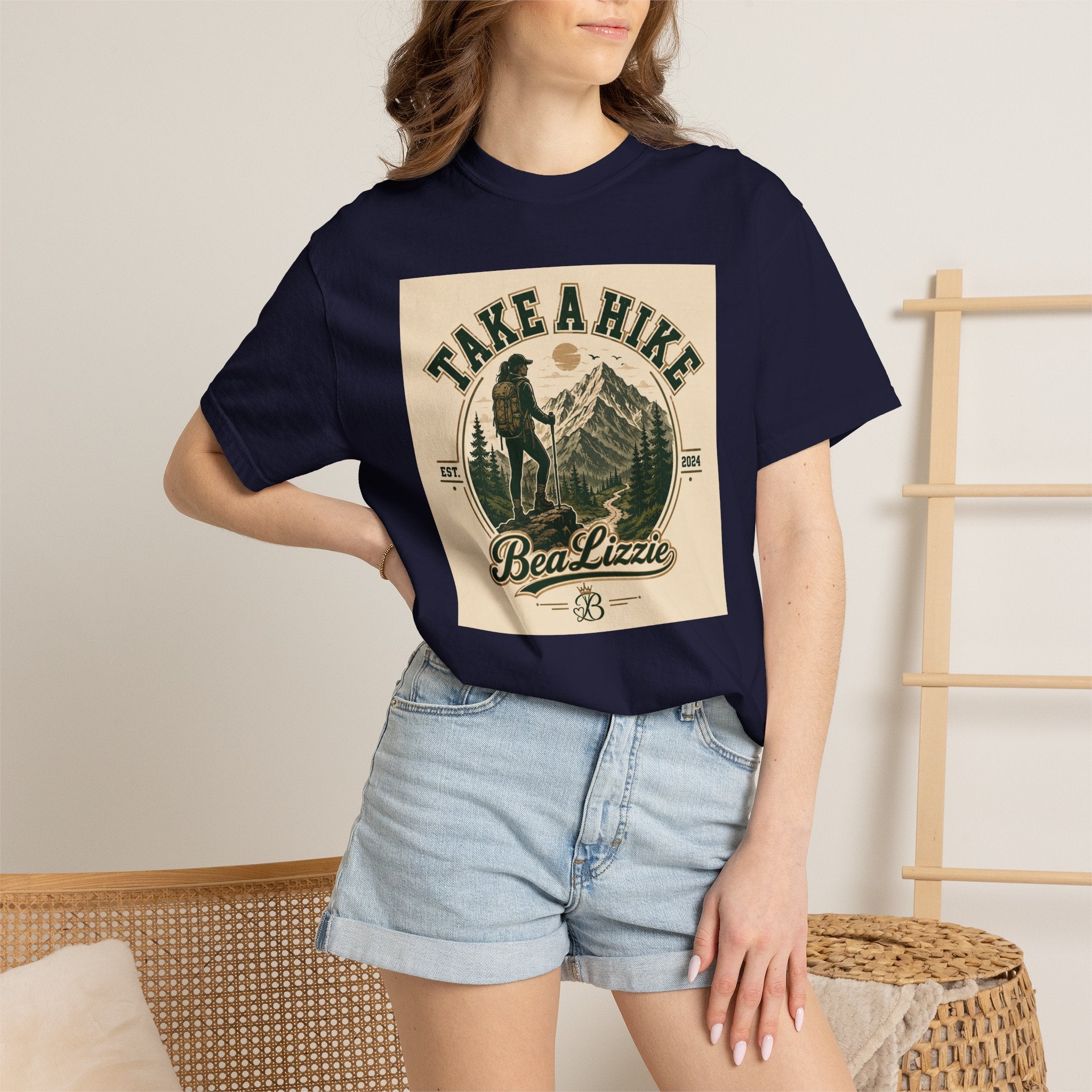 Take A Hike Graphic T-Shirt — Vintage Mountain Hiking Tee