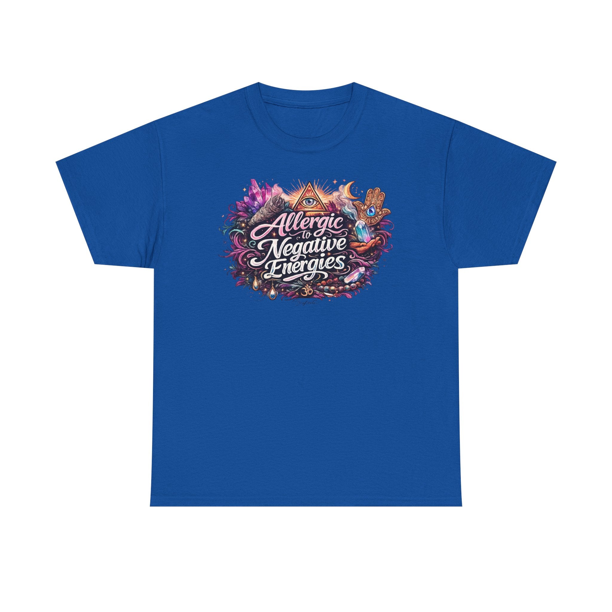 Allergic to Negative Energies T-Shirt — Positive Vibes Graphic Tee