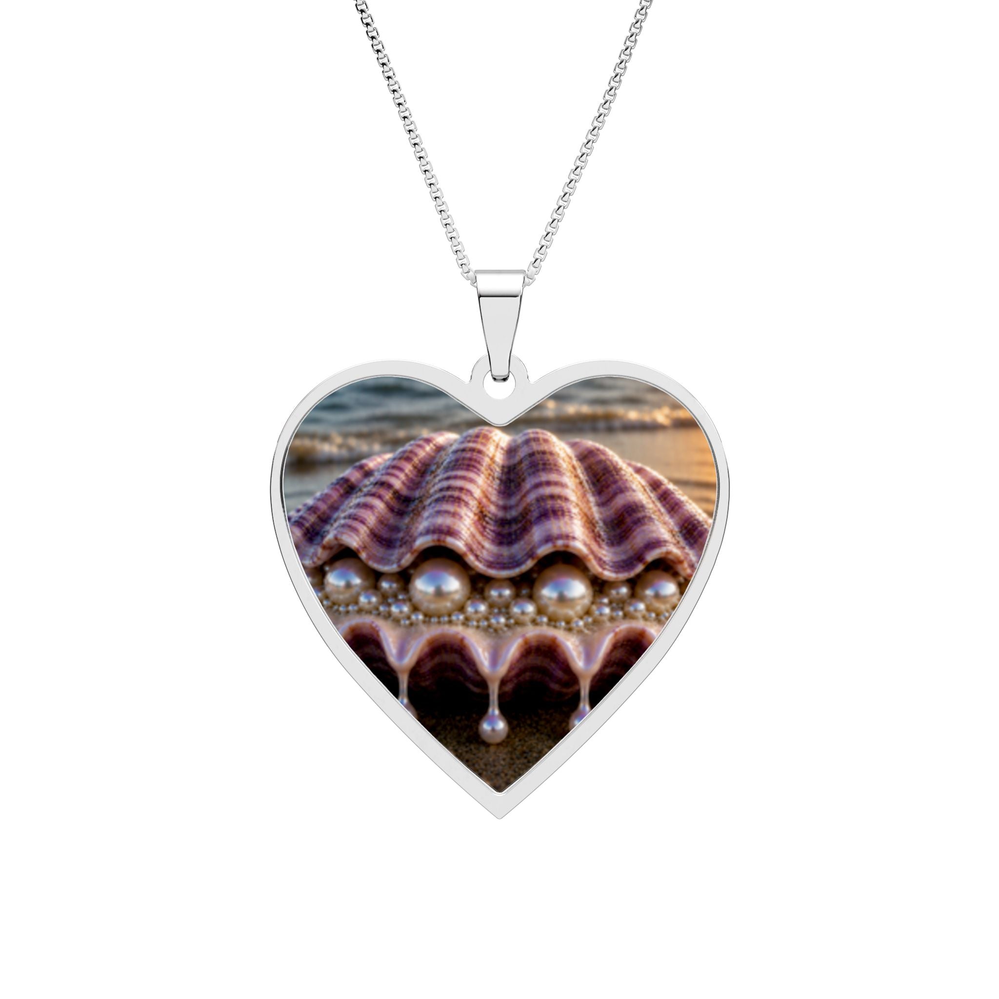 Heart Photo Pendant — Personalized Heart Frame Necklace for Memories & Gifts