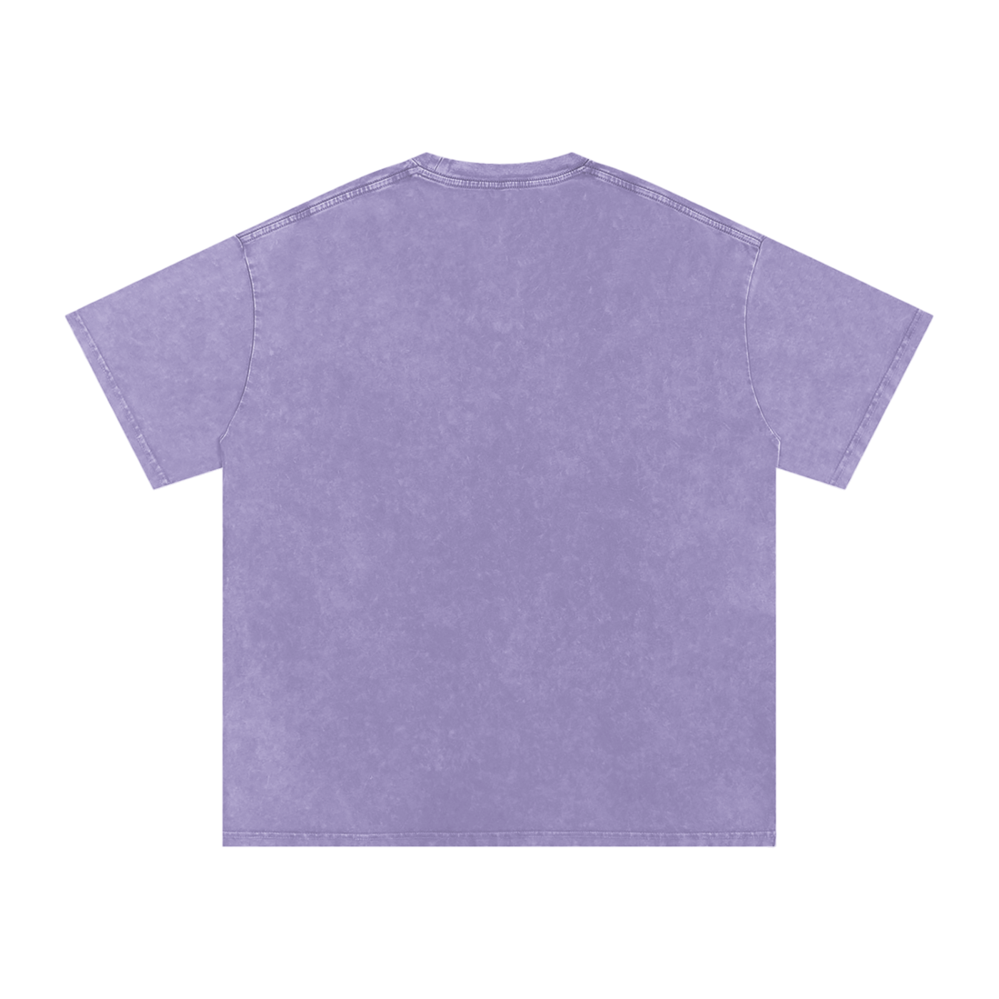 T-shirt oversize en coton délavé à la neige