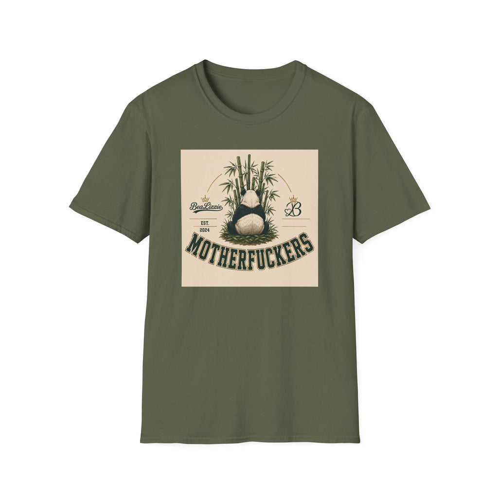 Panda Bamboo 'Motherfuckers' Graphic T-Shirt