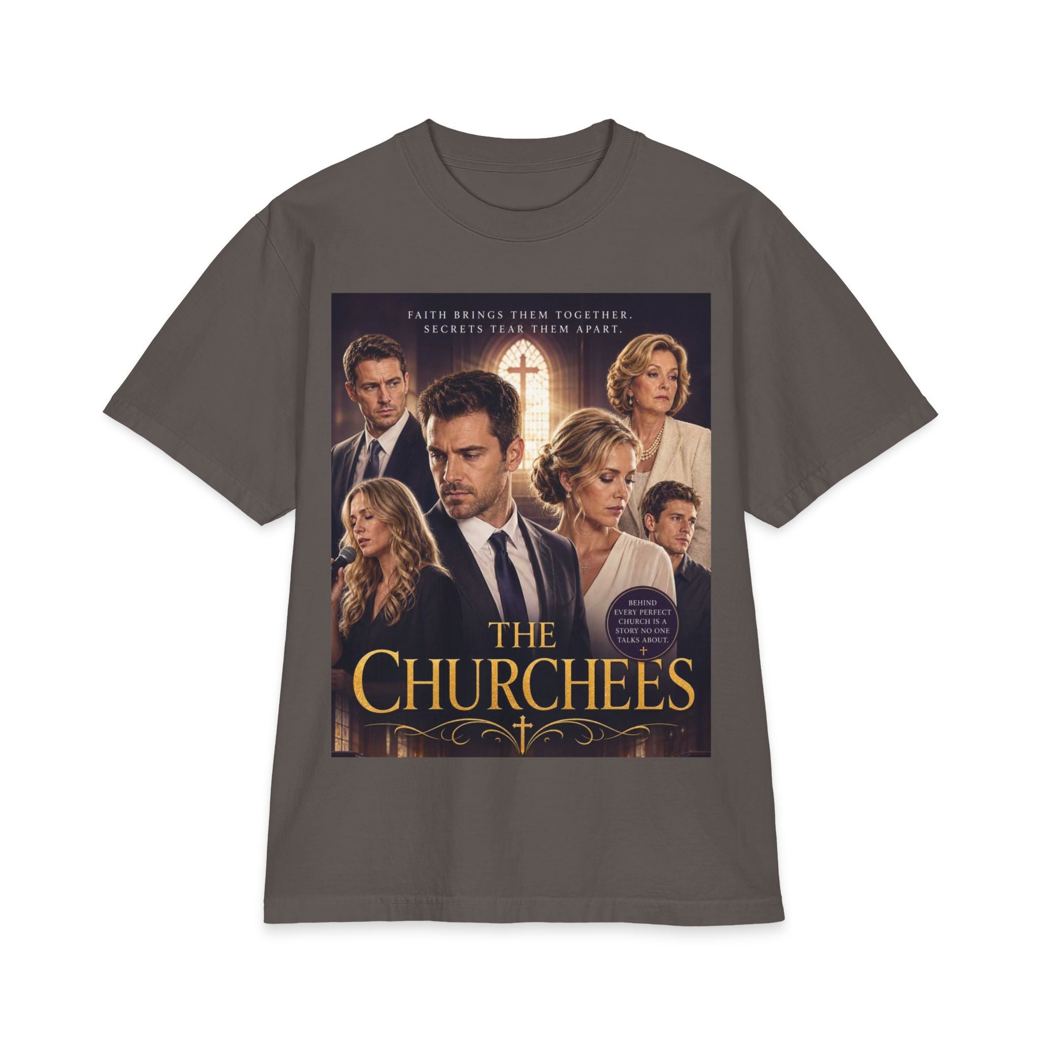 The Churchees Poster T-Shirt — Faith Drama Tee