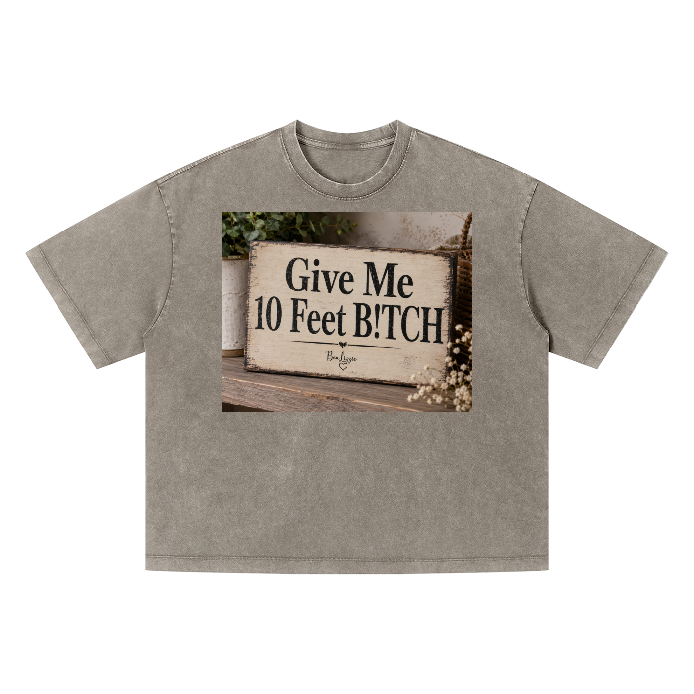 Unisex Vintage Wash Boxy T-Shirt