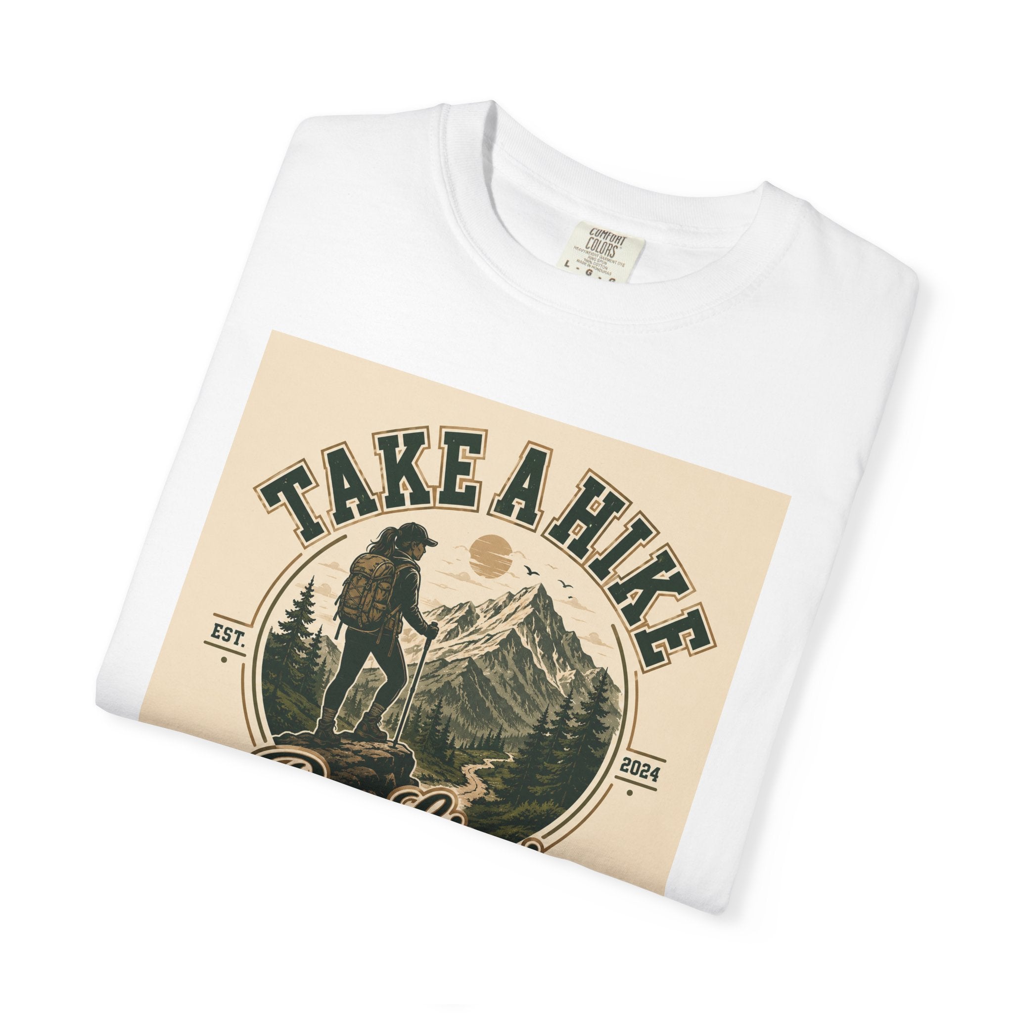 Take A Hike Graphic T-Shirt — Vintage Mountain Hiking Tee