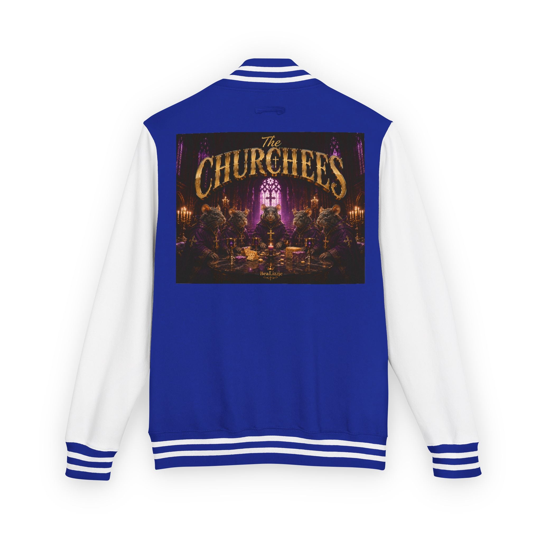 Letterman Jacket — The Churchchefs Band Logo Varsity Jacket