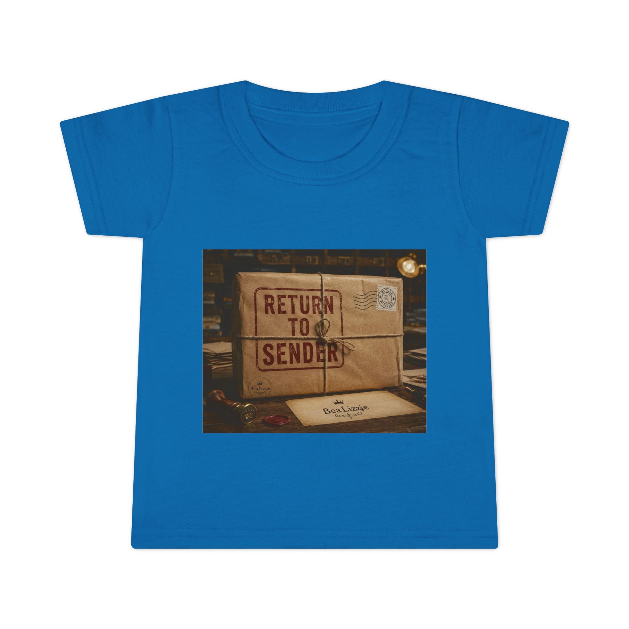 Toddler T-Shirt - "Return to Sender" Vintage Parcel Graphic