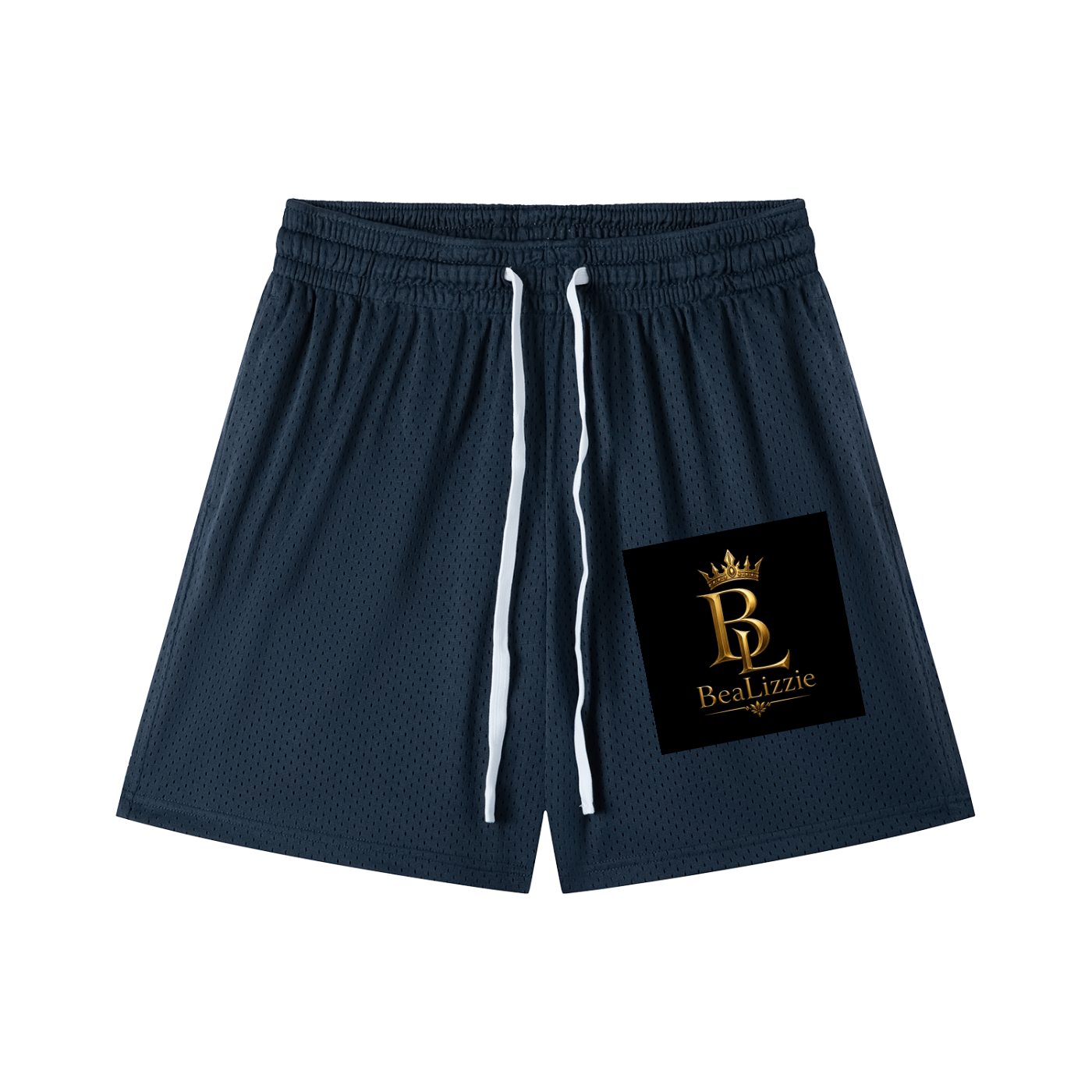 Mesh Drawstring Shorts