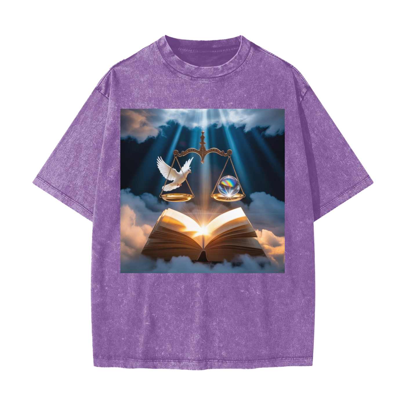 Heavyweight Snow Washed T-Shirt