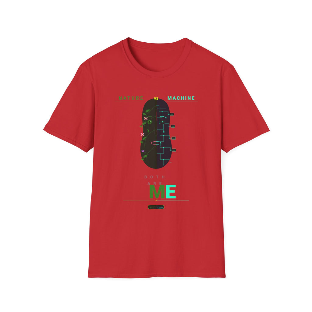 Nature Machine T-Shirt — Eco Tech Graphic Tee