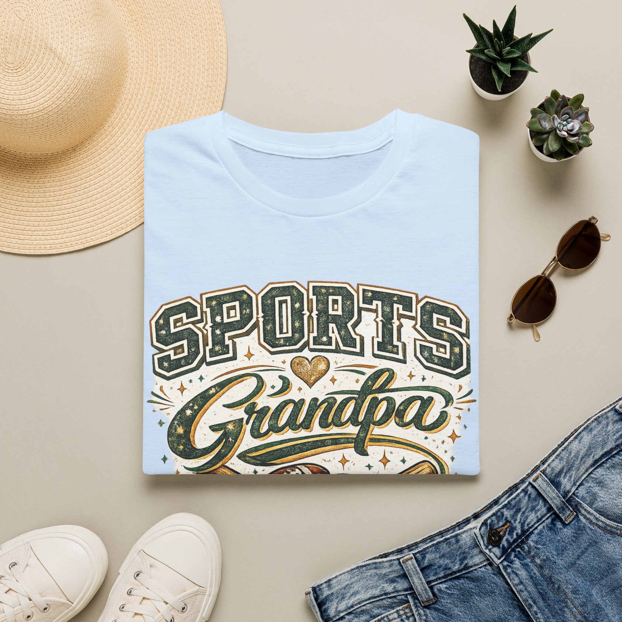 Sports Grandpa T-Shirt — Vintage Athletic Grandpa Gift