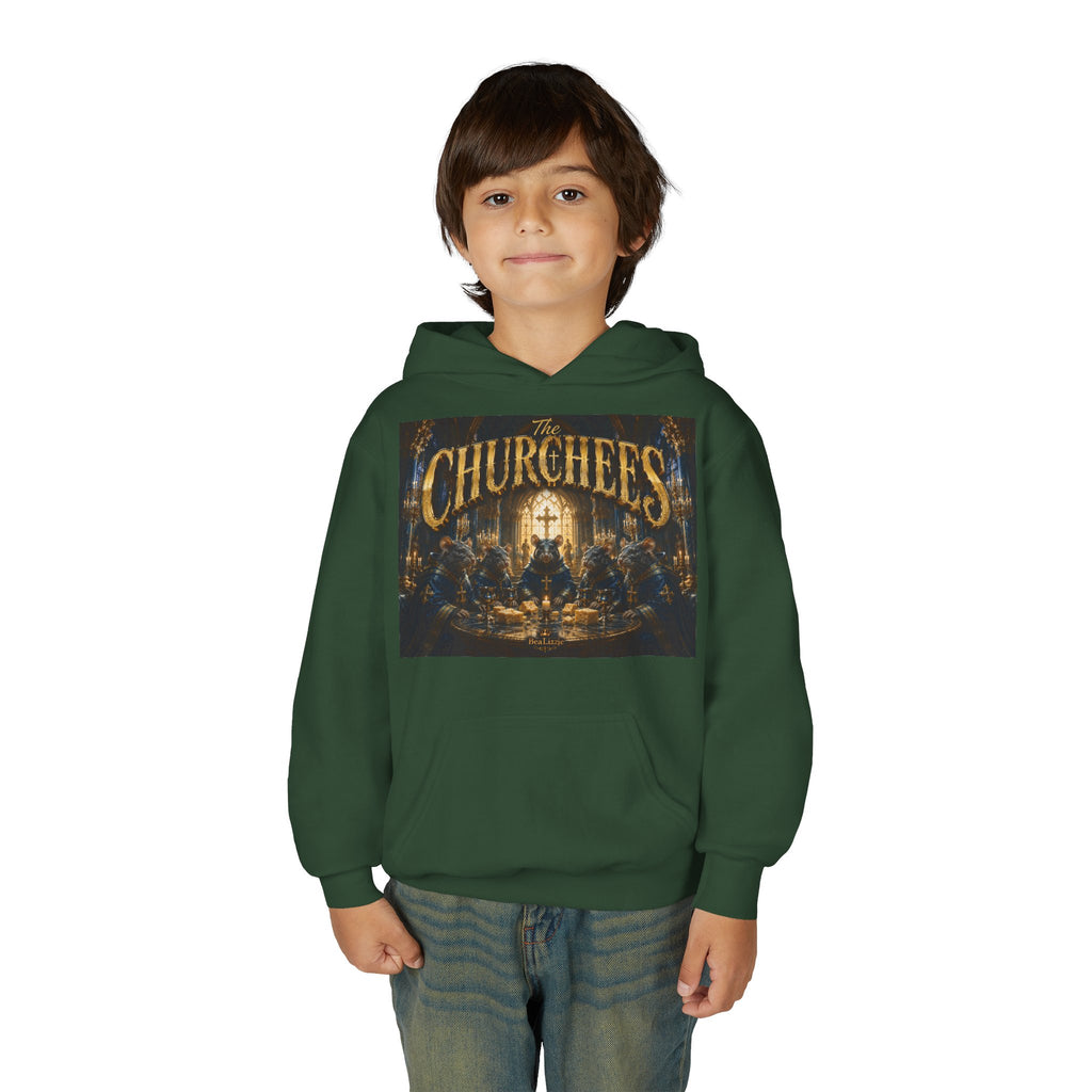 Sweat à capuche enfant – Sweat-shirt à motif « CHURCHEES »