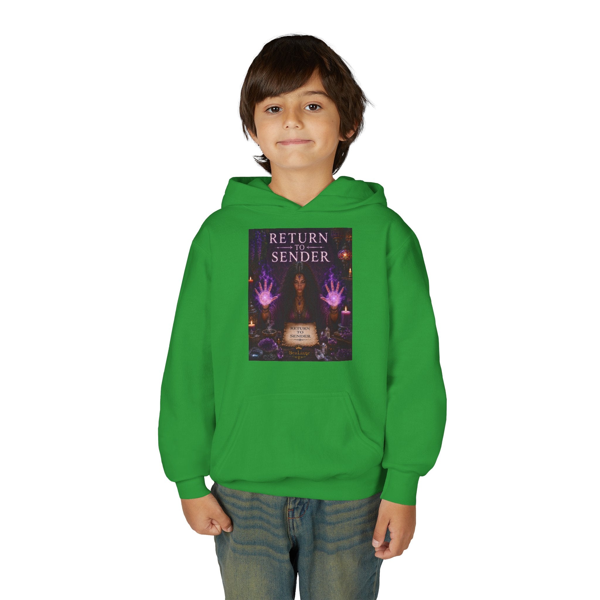 Sweat à capuche enfant « Retour à l'expéditeur »