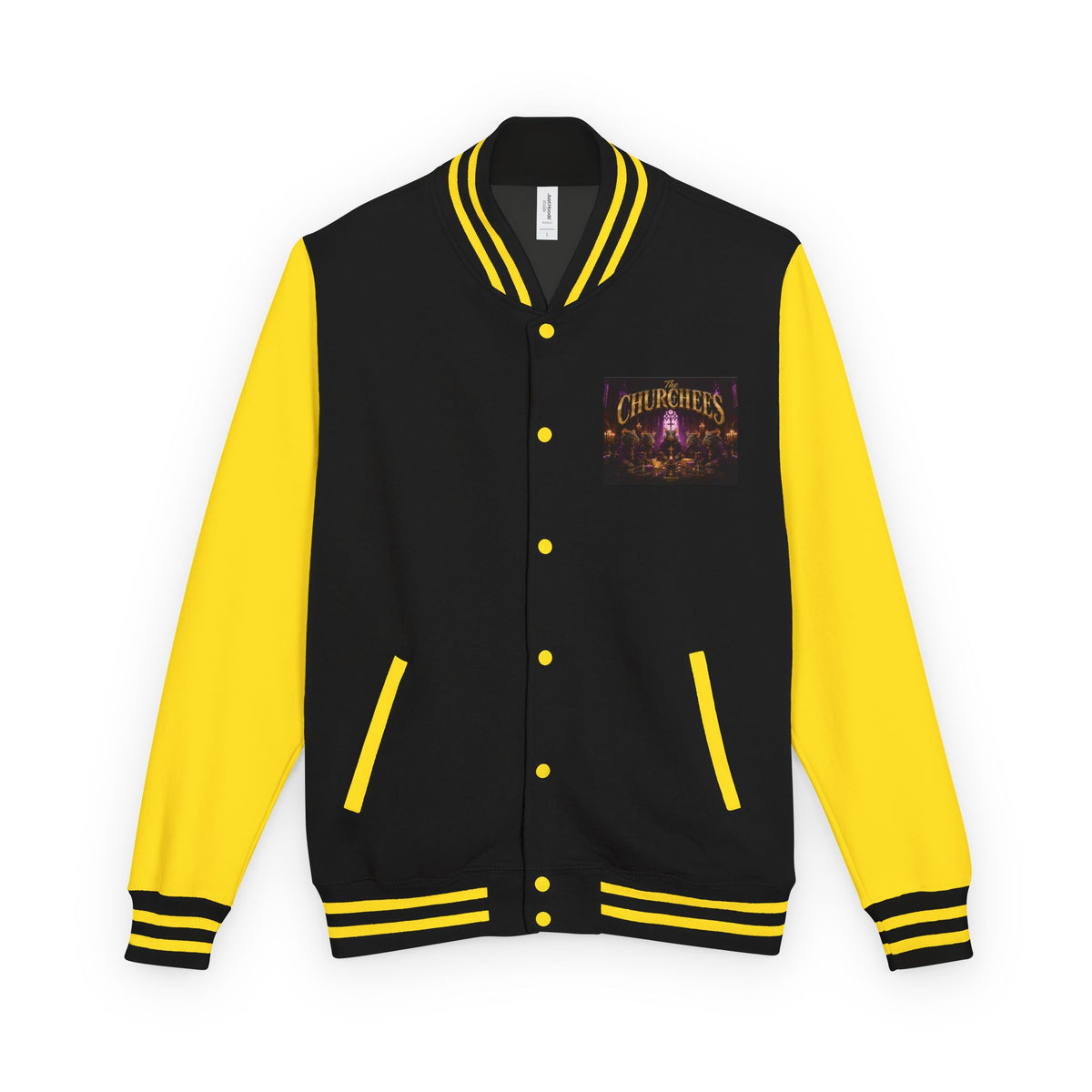 Letterman Jacket — The Churchchefs Band Logo Varsity Jacket