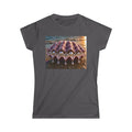 T-shirt graphique en coton pour femme
