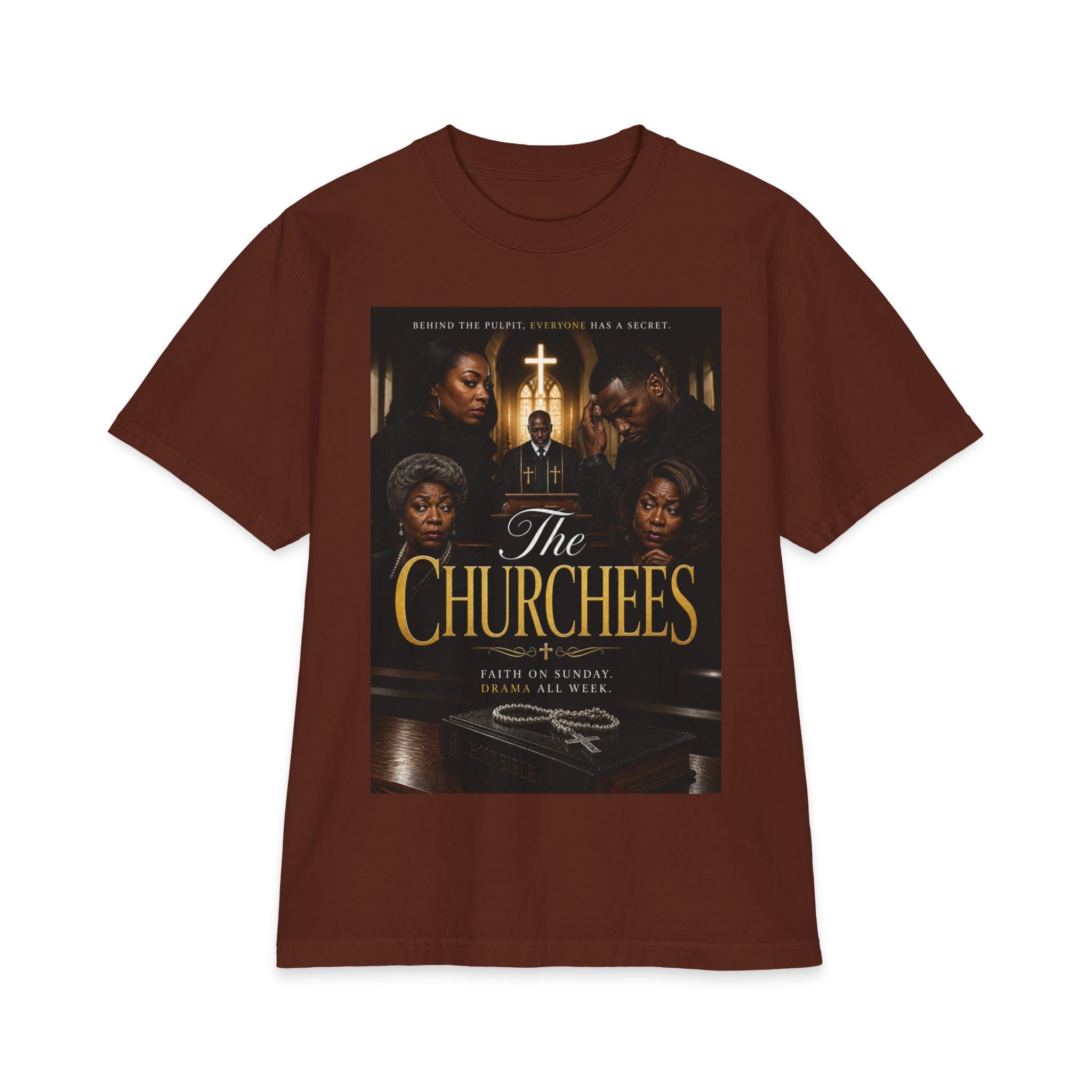 The Churchees Graphic T-Shirt — Vintage Gospel Poster Tee