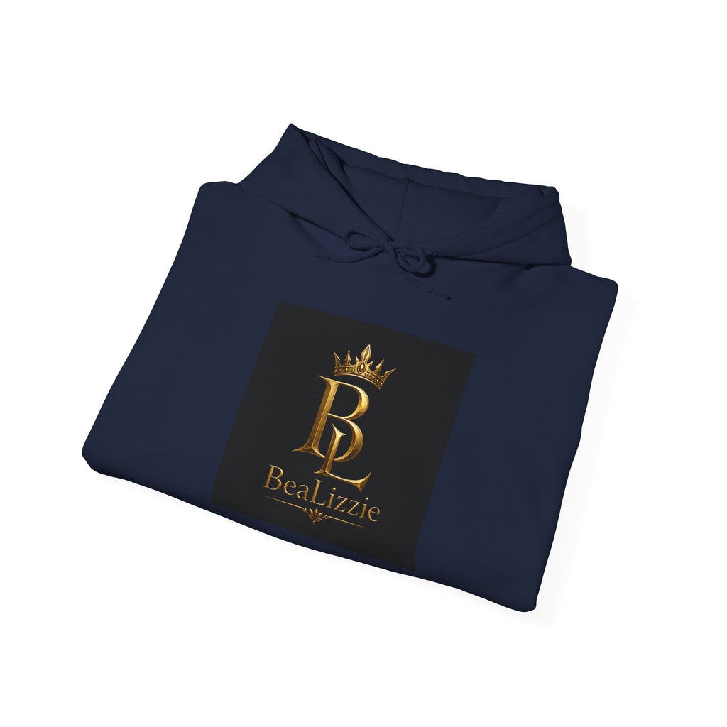 Royal B&L Logo Hoodie — Gold Crown Luxury Pullover